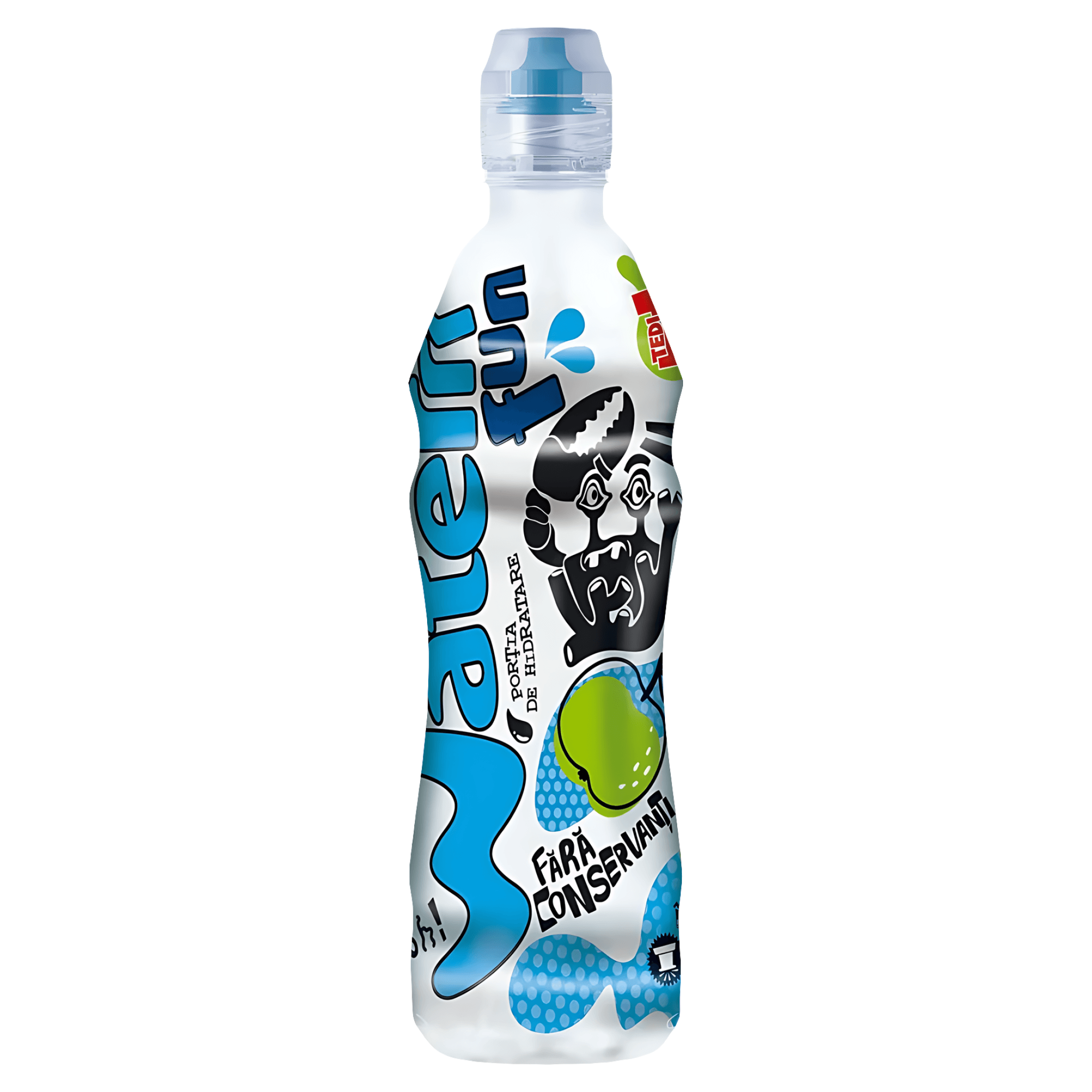 Apa cu aroma de mere Tedi, 0.5 l