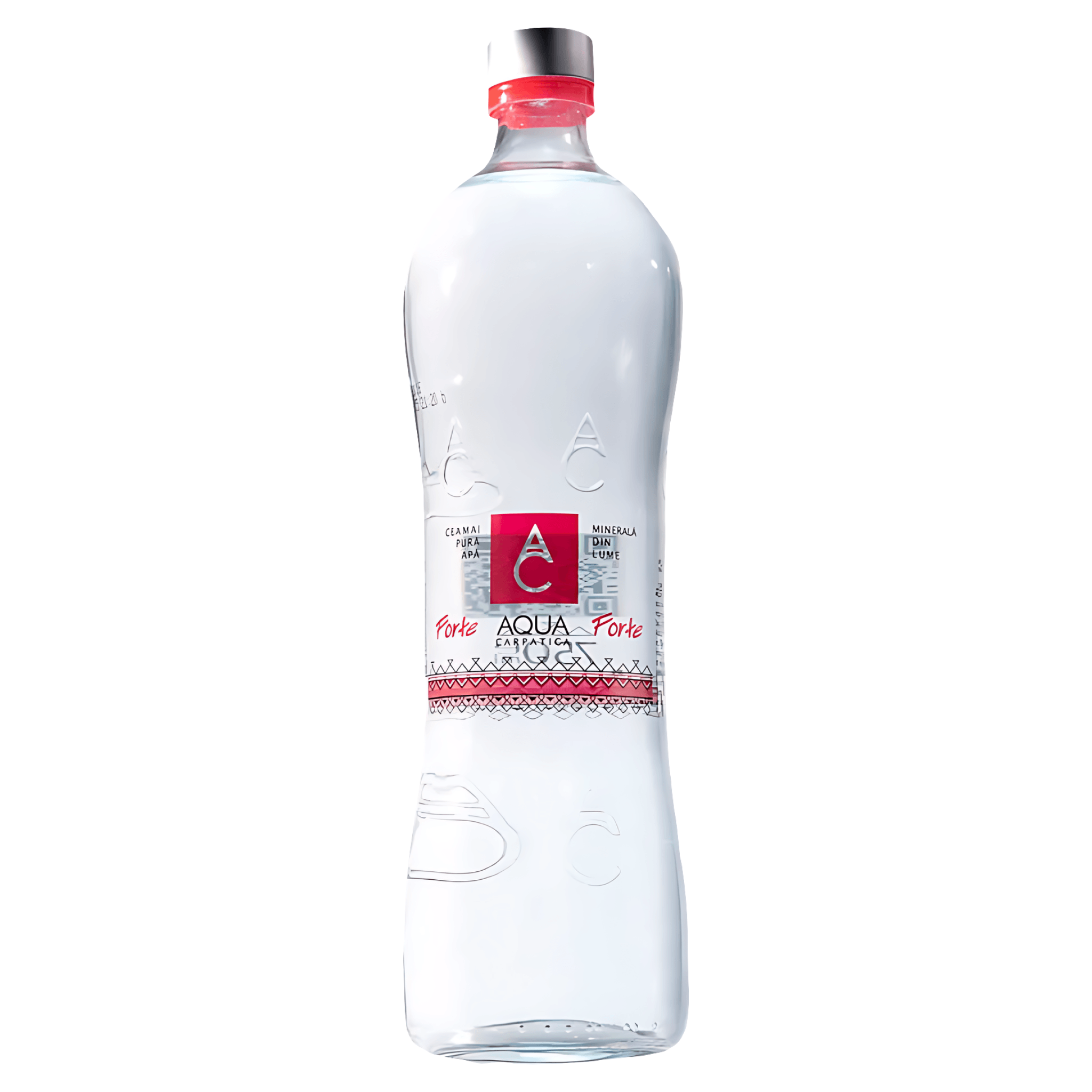 Apa carbogazoasa minerala Aqua Carpatica Forte, 0.75 l