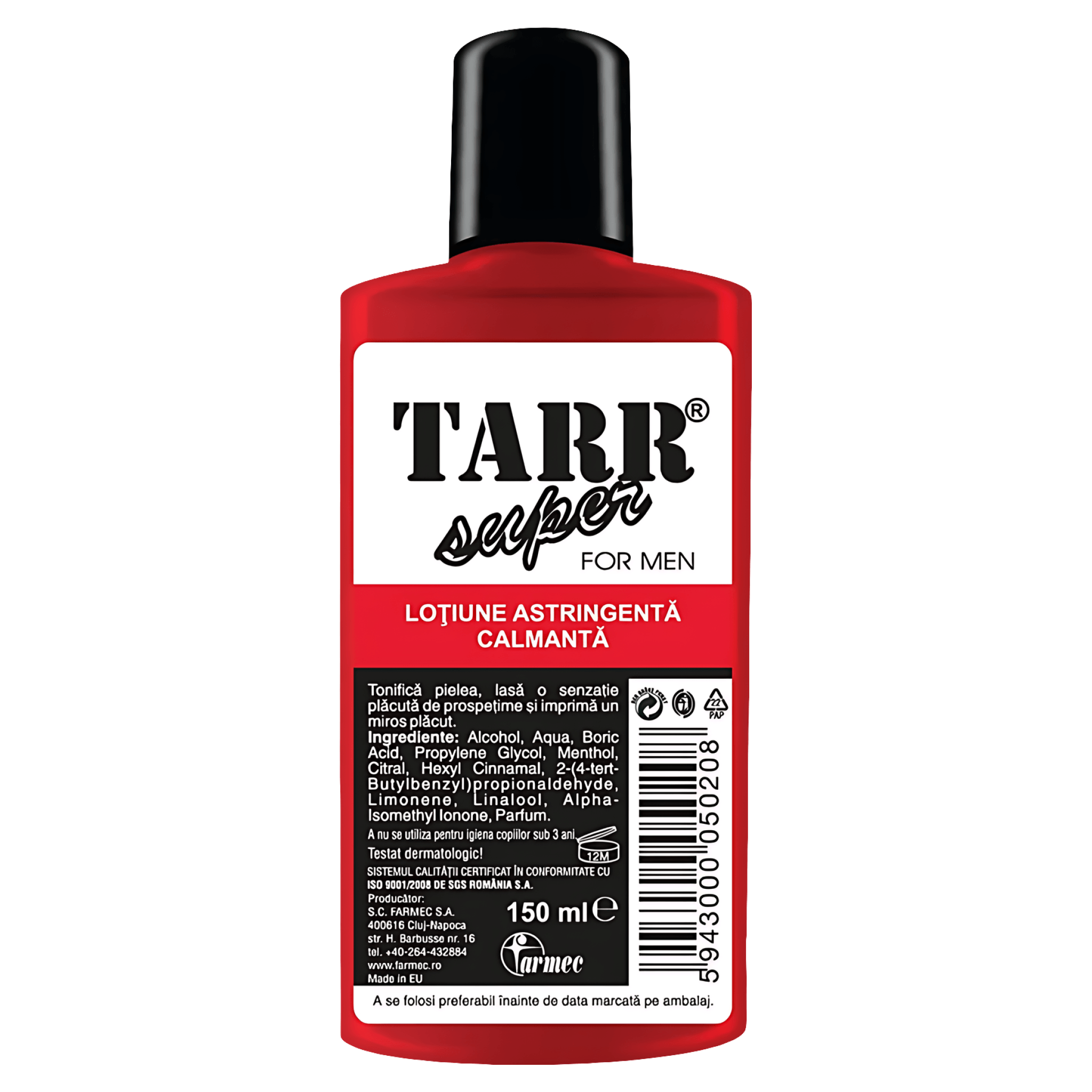 Lotiune astringenta calmanta Tarr Super, 150 ml