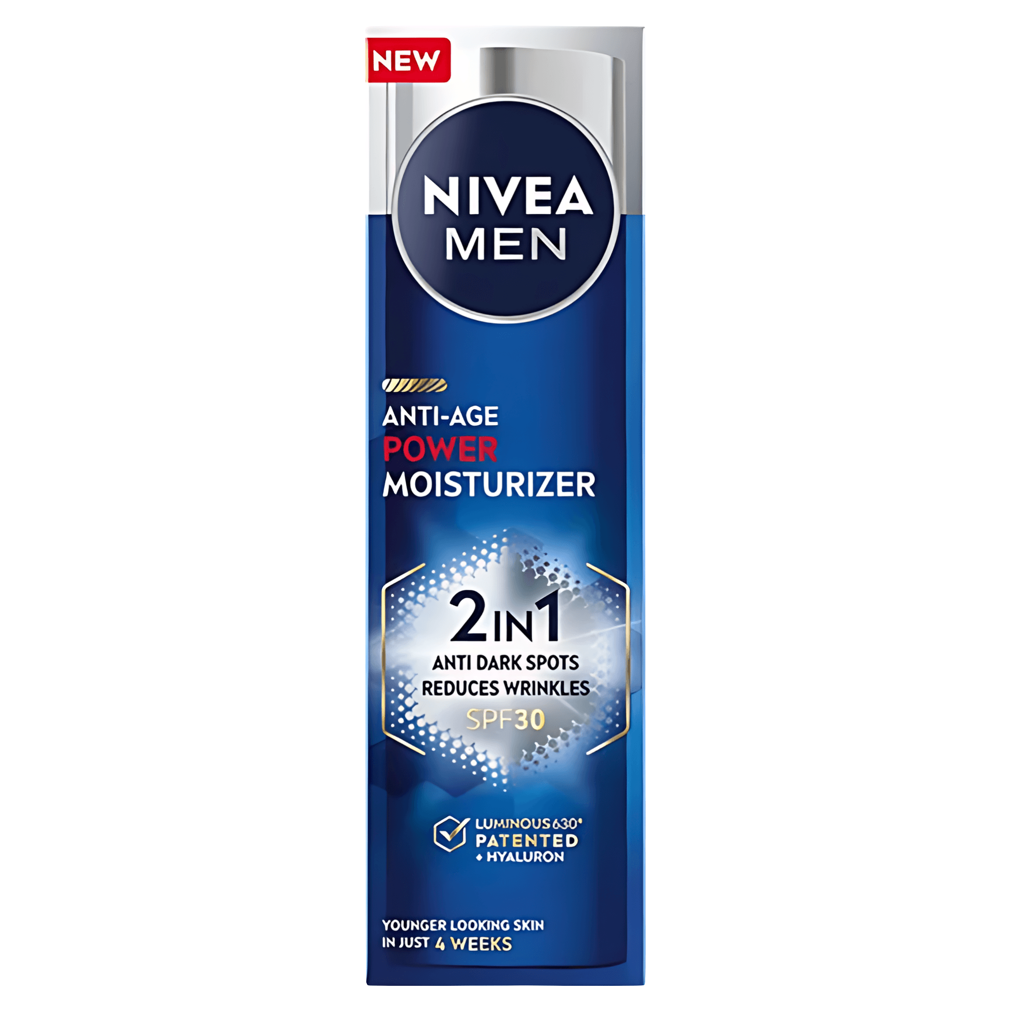 Crema de fata cu SPF 30 Nivea Men Anti-Age Power Moisturizer 2 in 1, 50 ml