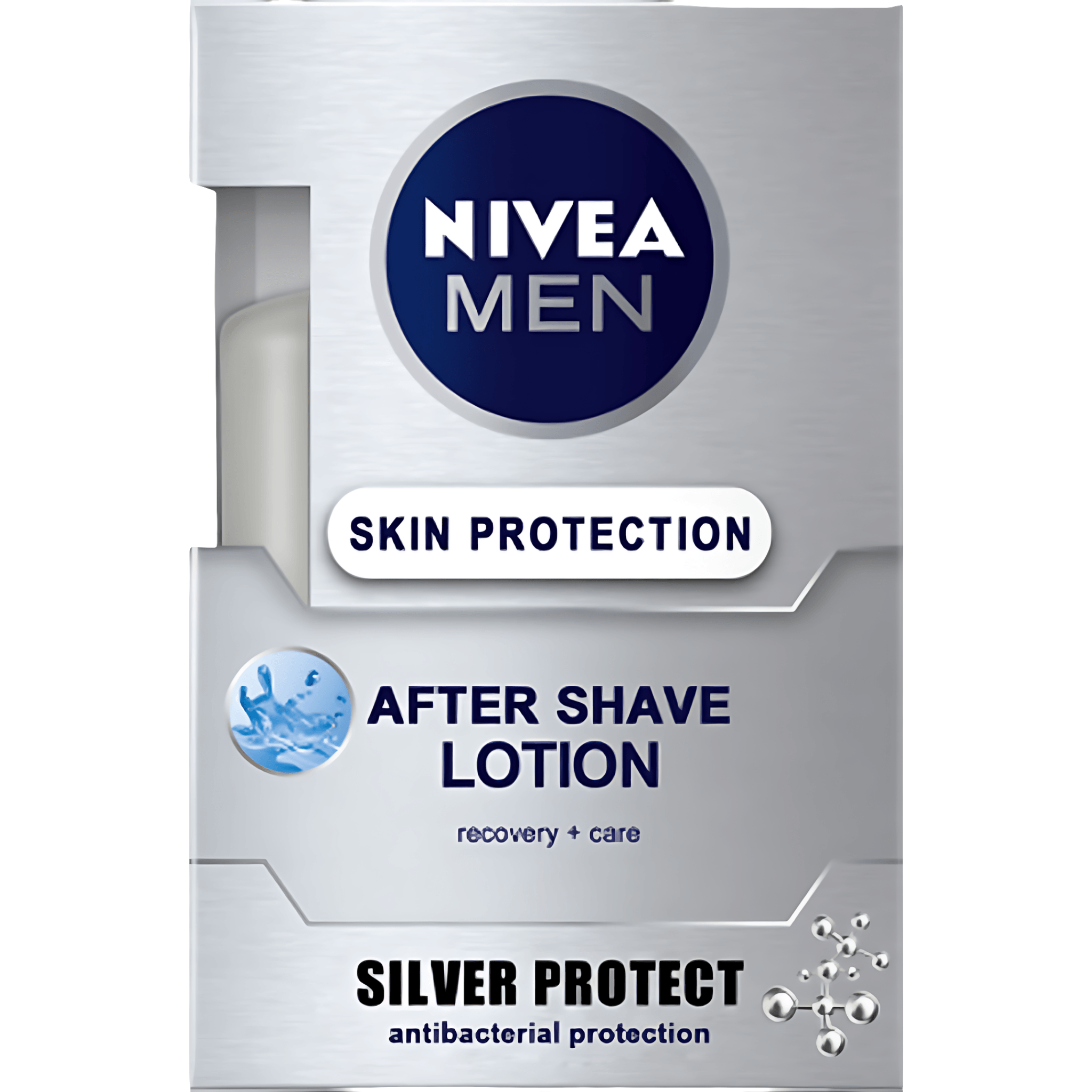 Lotiune dupa ras Nivea Men Silver Protect, 100 ml