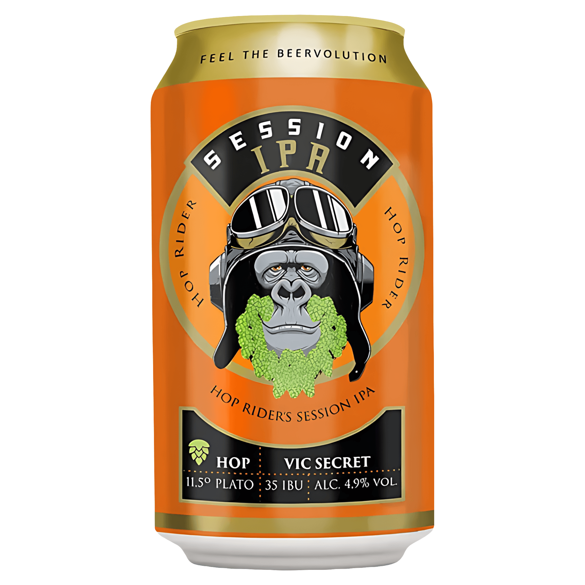 Bere nefiltrata Hop Rider Session IPA, 0.33 l