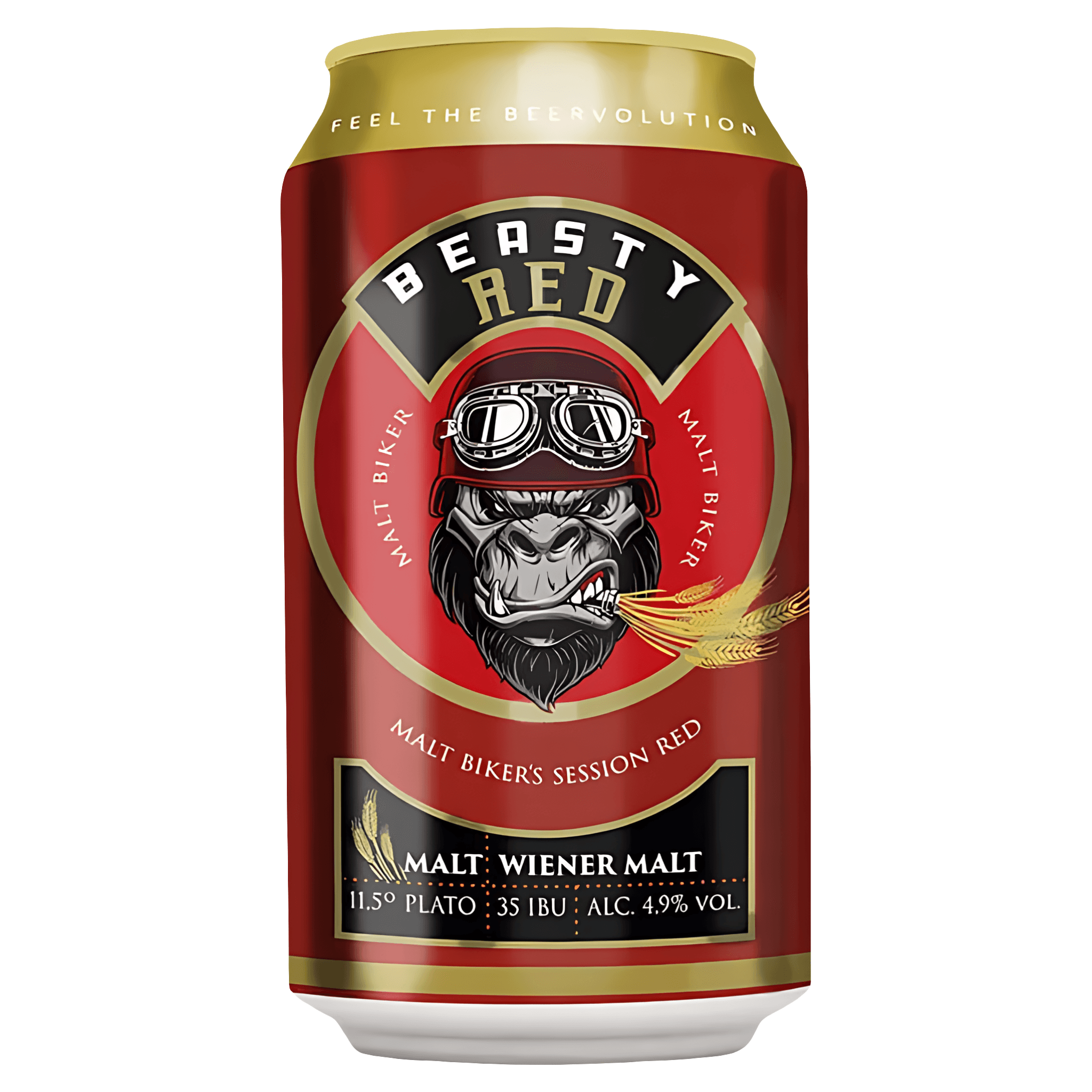 Bere rosie Hop Rider Beasty Red, 0.33 l
