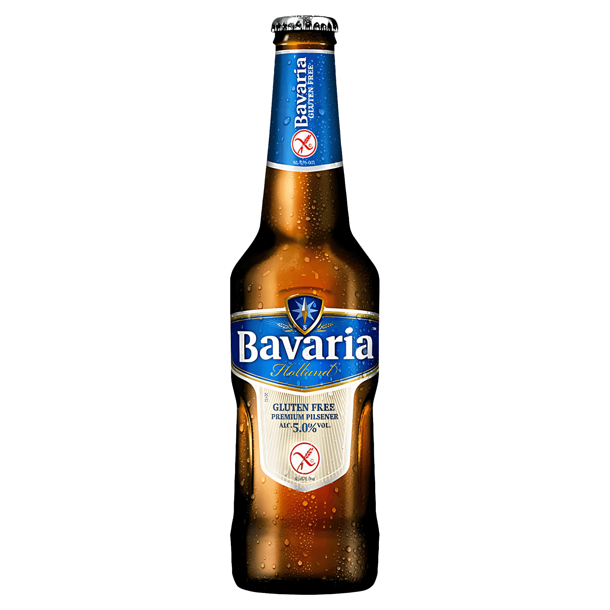 Bere blonda fara gluten Bavaria, 0.33l