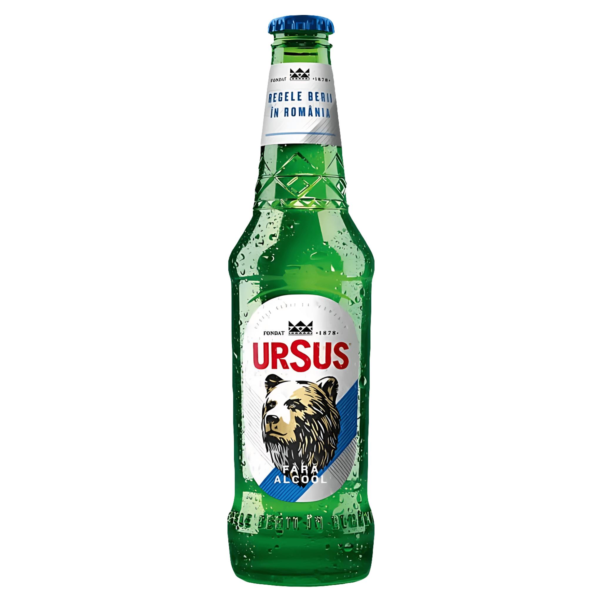Bere blonda fara alcool Ursus, 0.33 l