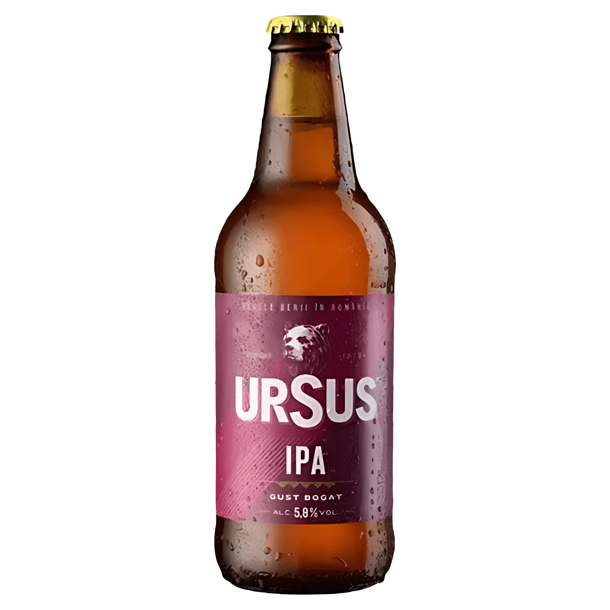 Bere blonda Ursus Core IPA, sticla, 0.33 l