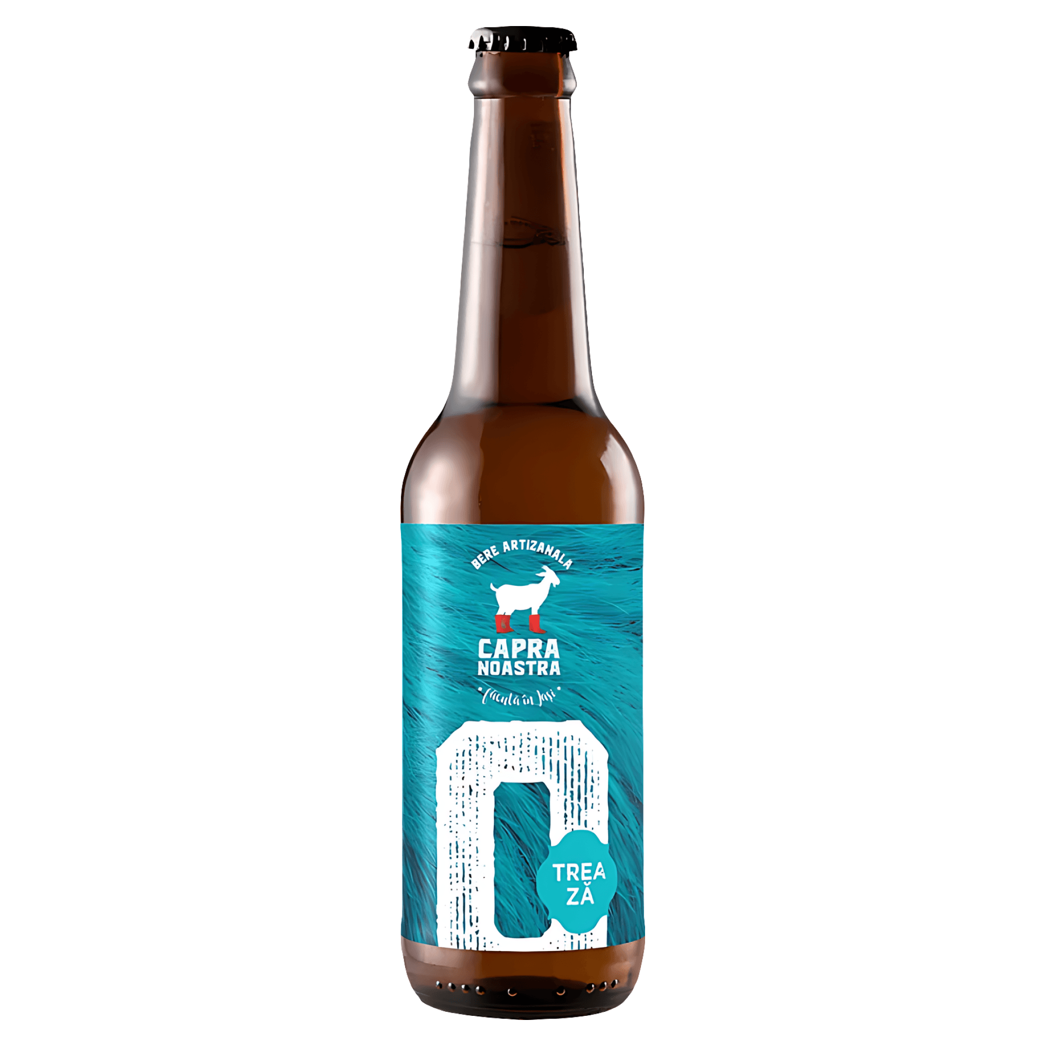 Bere blonda Artizanala Capra Noastra Treaza 0.33 l