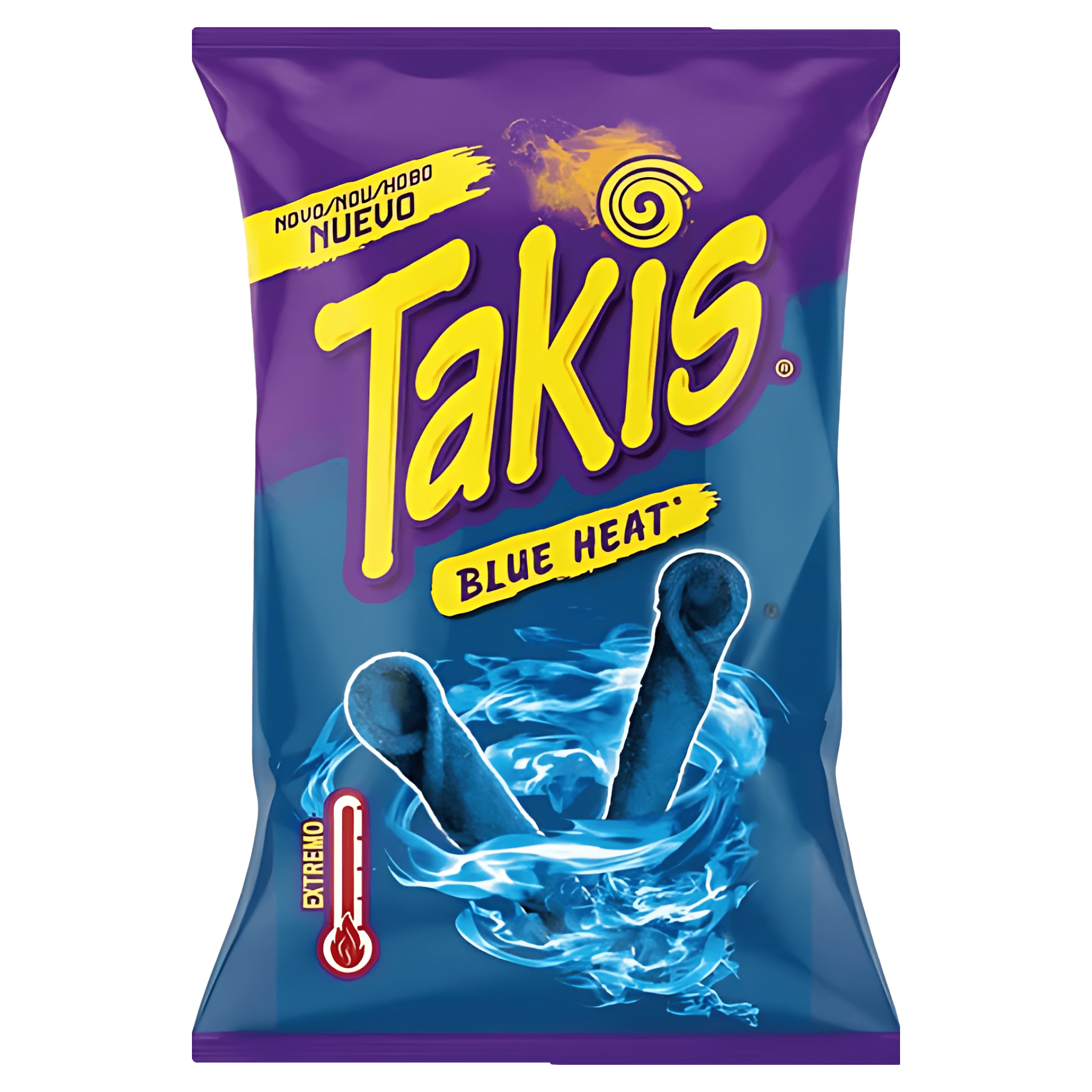 Tortilla chips Takis Blue Heat, 55 g