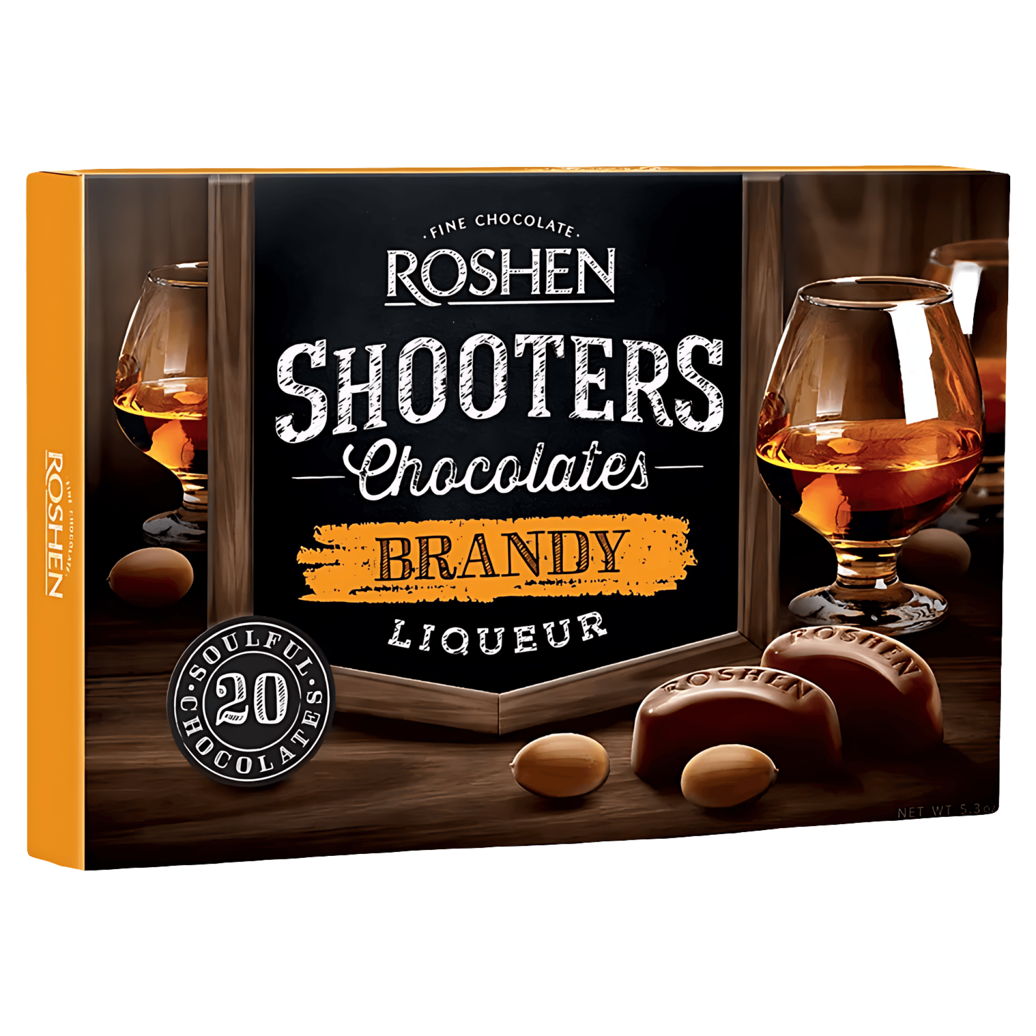 Praline umplute cu lichior Roshen, 150 g