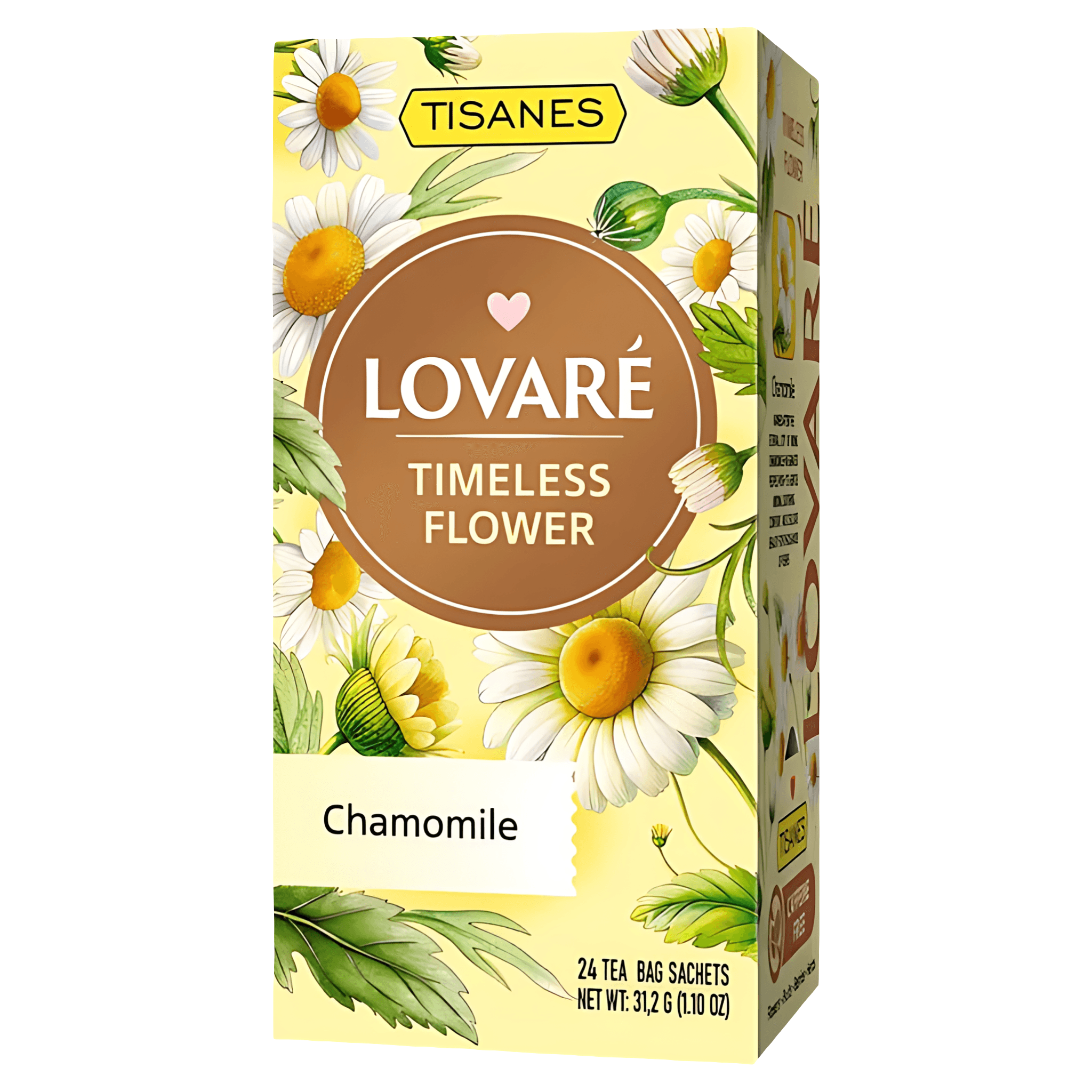 Ceai de musetel Lovare Timeless Flower, 24 pliculete