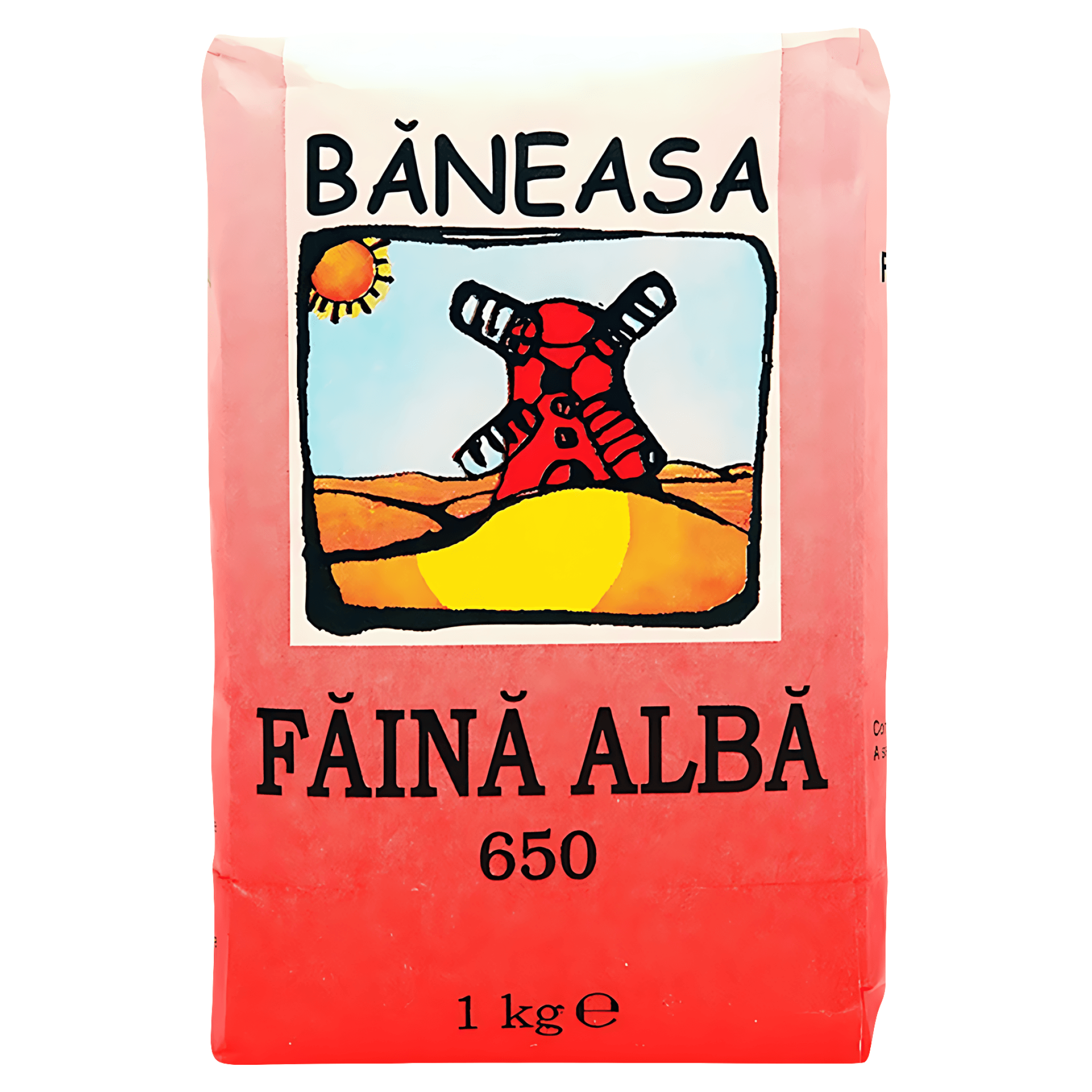Faina alba de grau tip 650 Baneasa, 1 kg