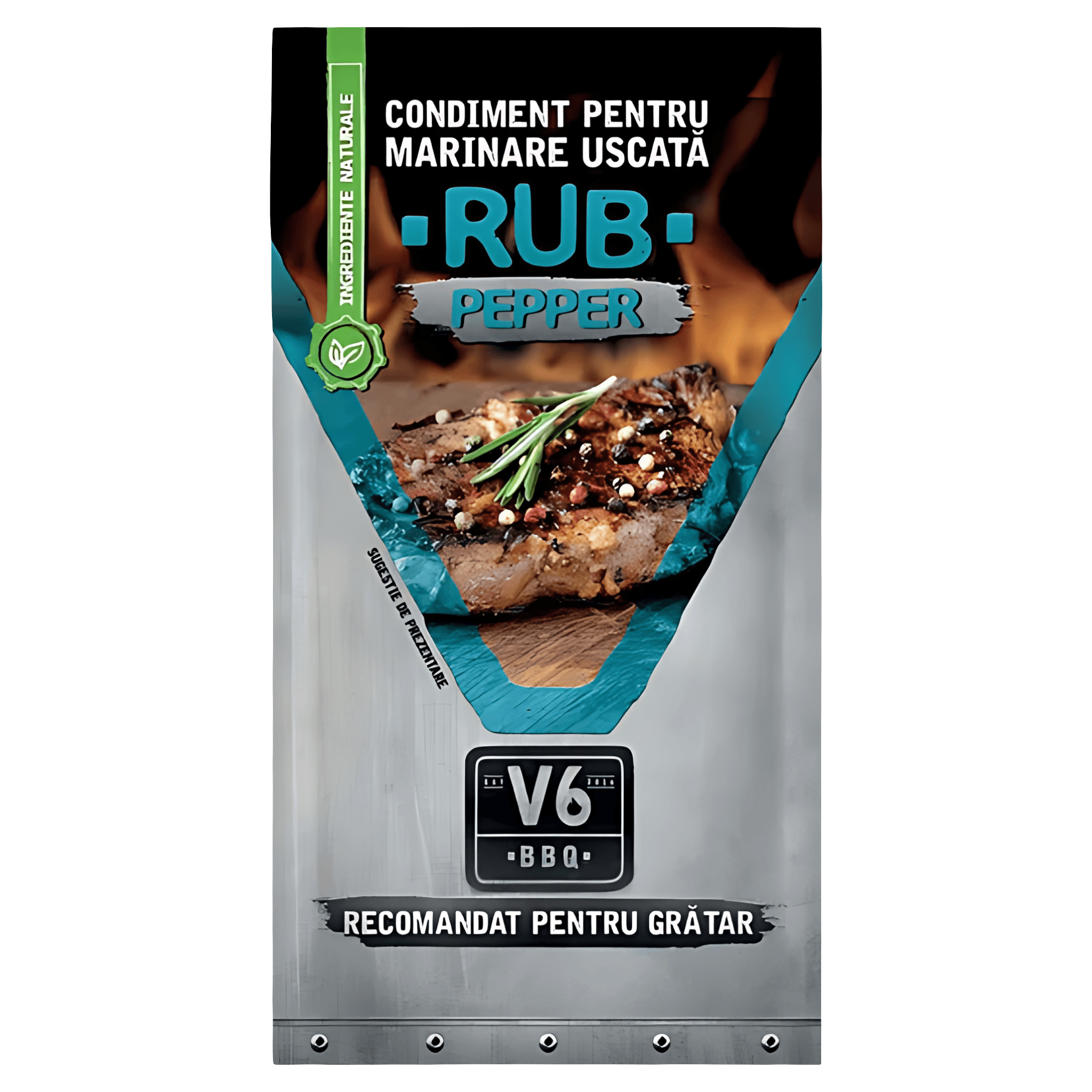 Condiment cu piper Rub V6BBQ 40 g