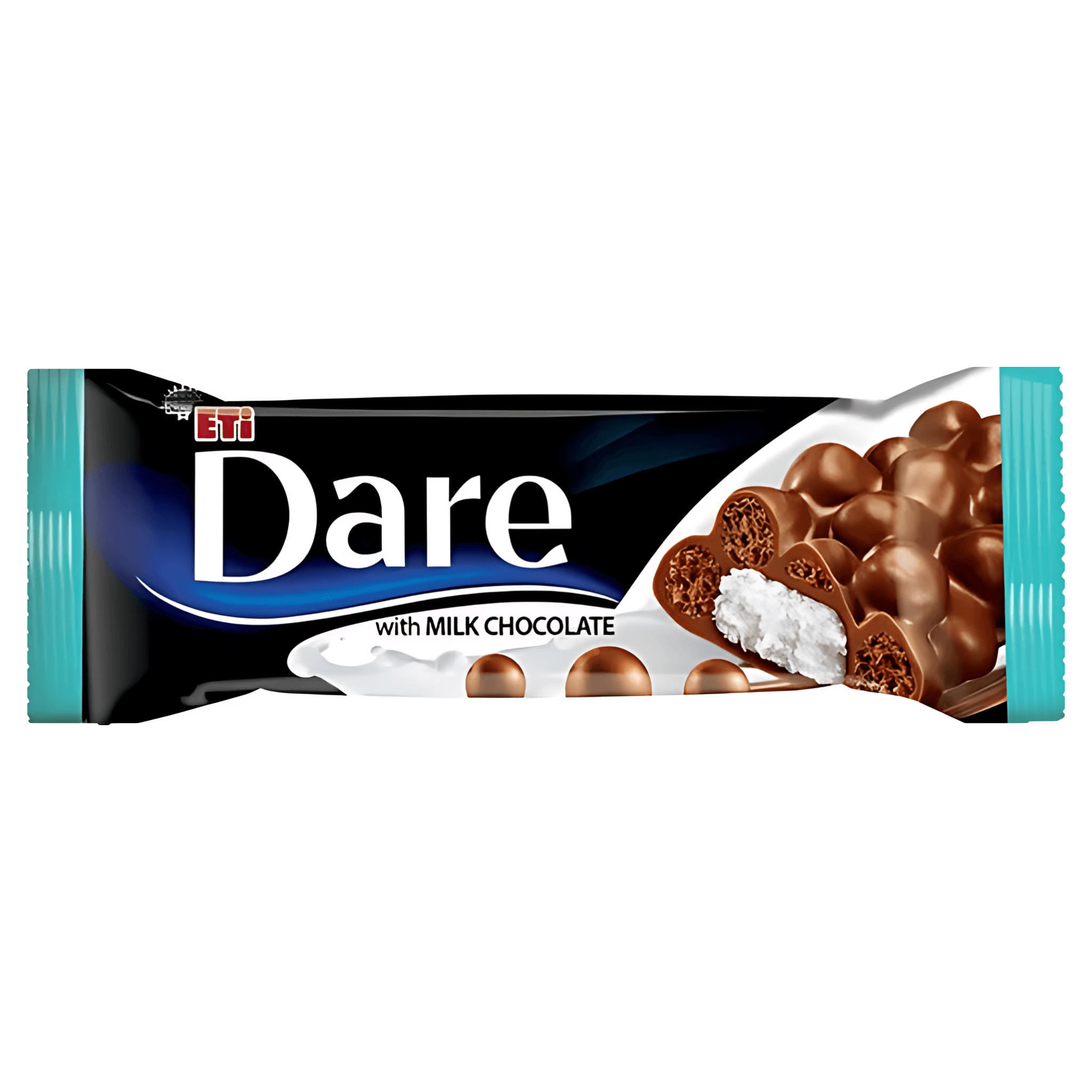 Baton cu ciocolata cu lapte si cocos Dare, 28 g