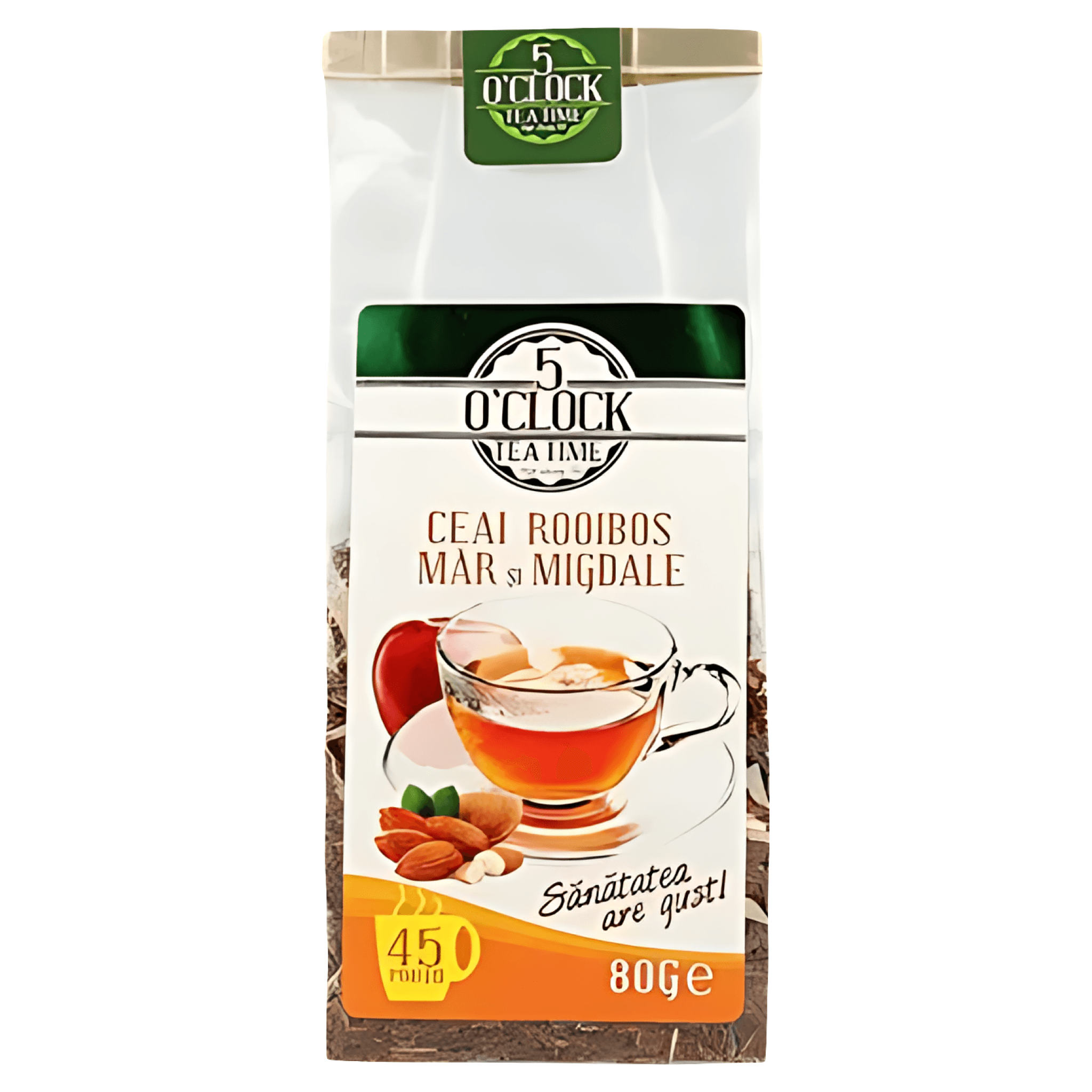 Ceai cu mar si migdale 5 O'Clock, 80 g