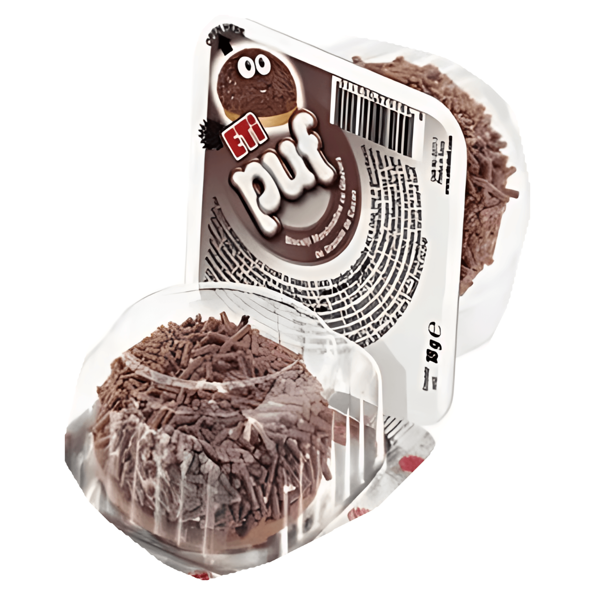 Biscuite cu spuma de lapte si cacao Eti Puf, 18 g