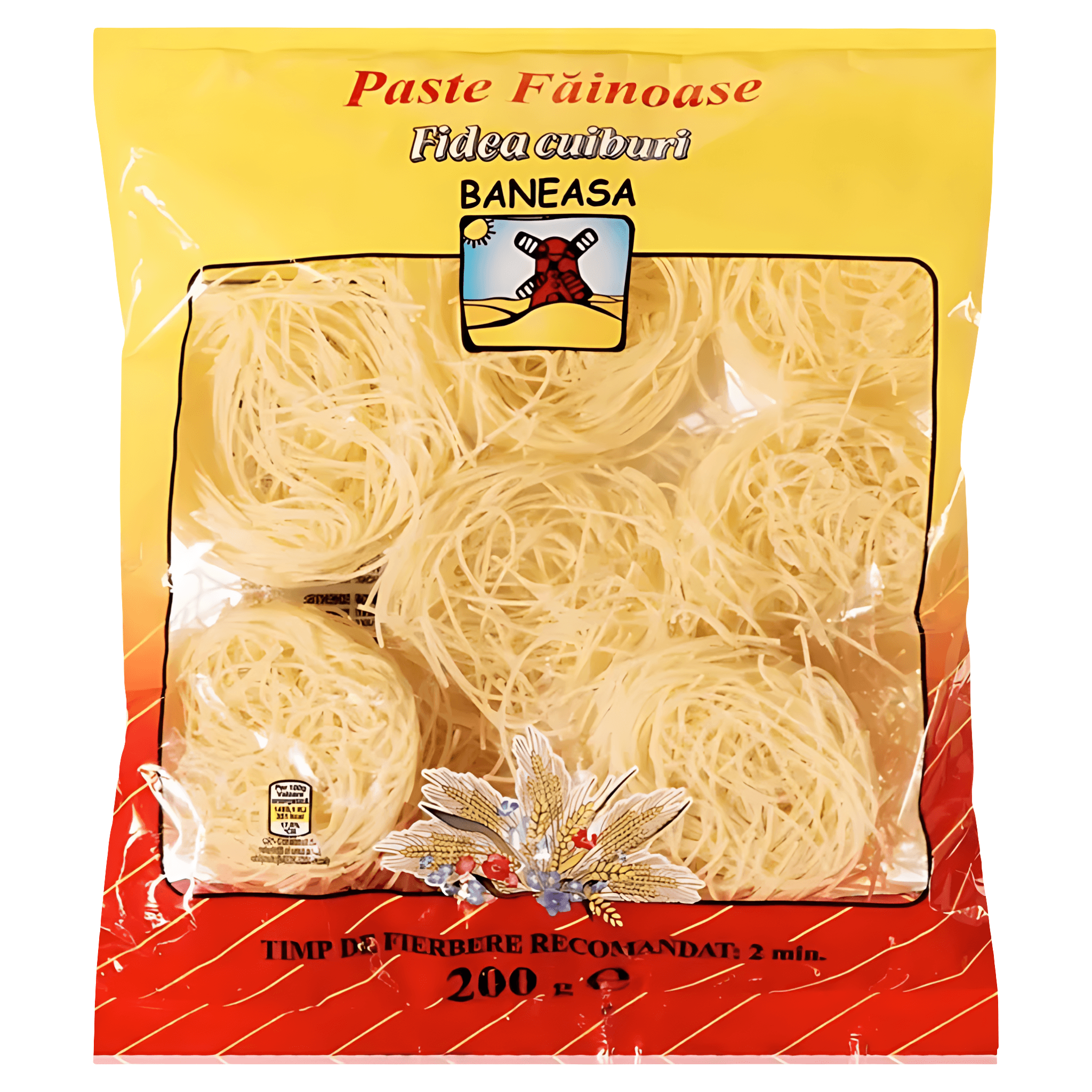 Fidea cuiburi Baneasa cu 4 oua, 200 g