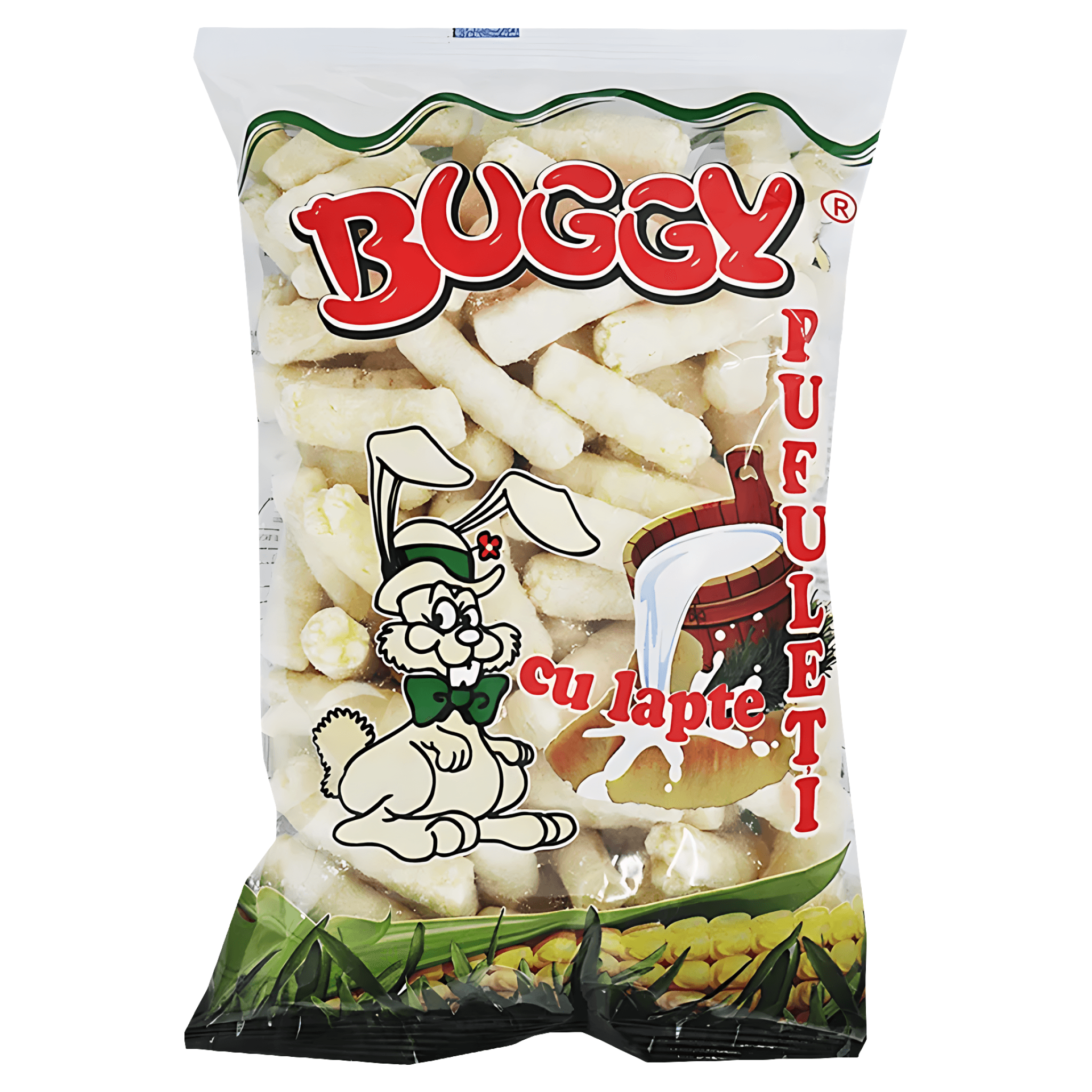 Pufuleti cu lapte Buggy, 50 g