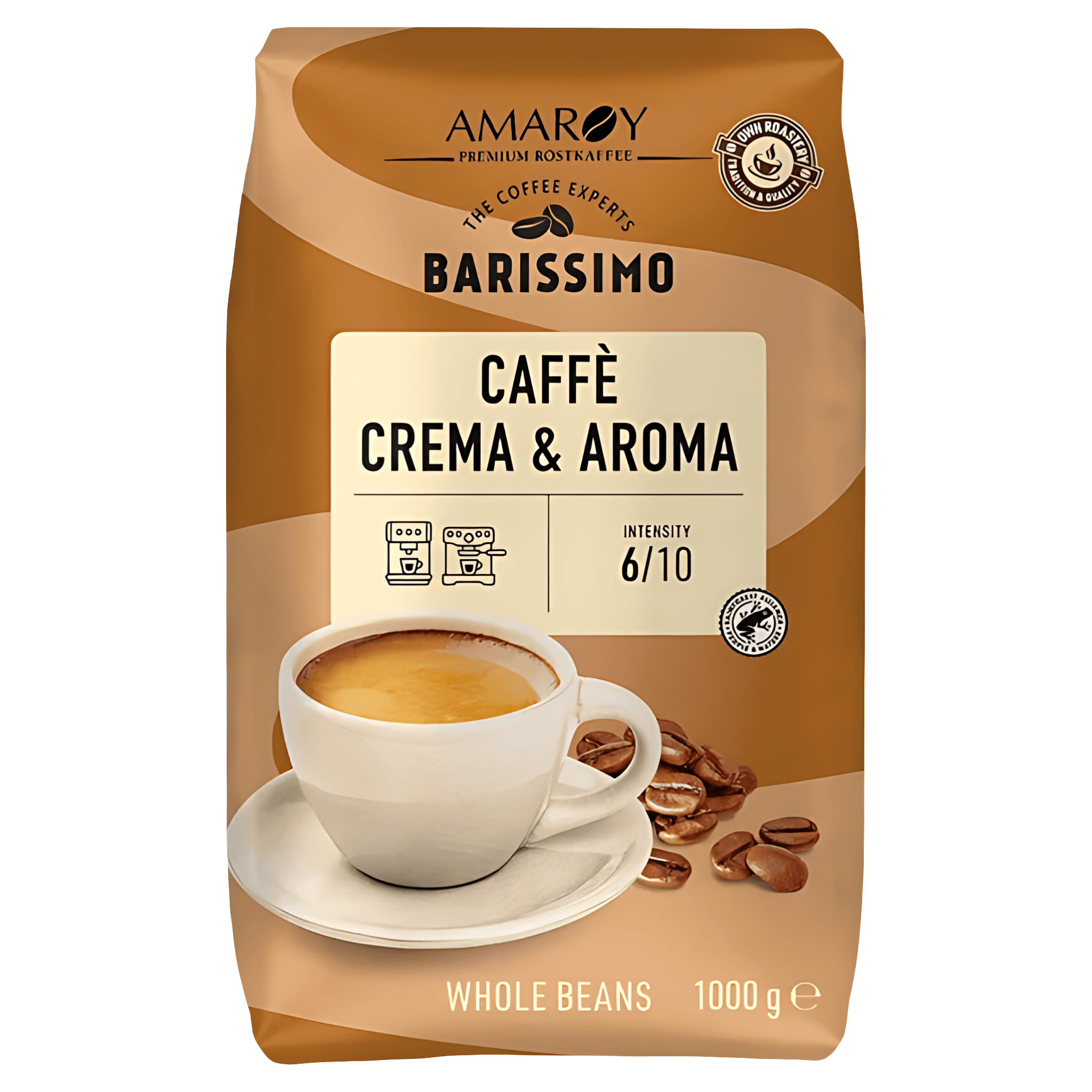 Cafea boabe Amaroy Barissimo Caffe Crema & Aroma, 1 kg