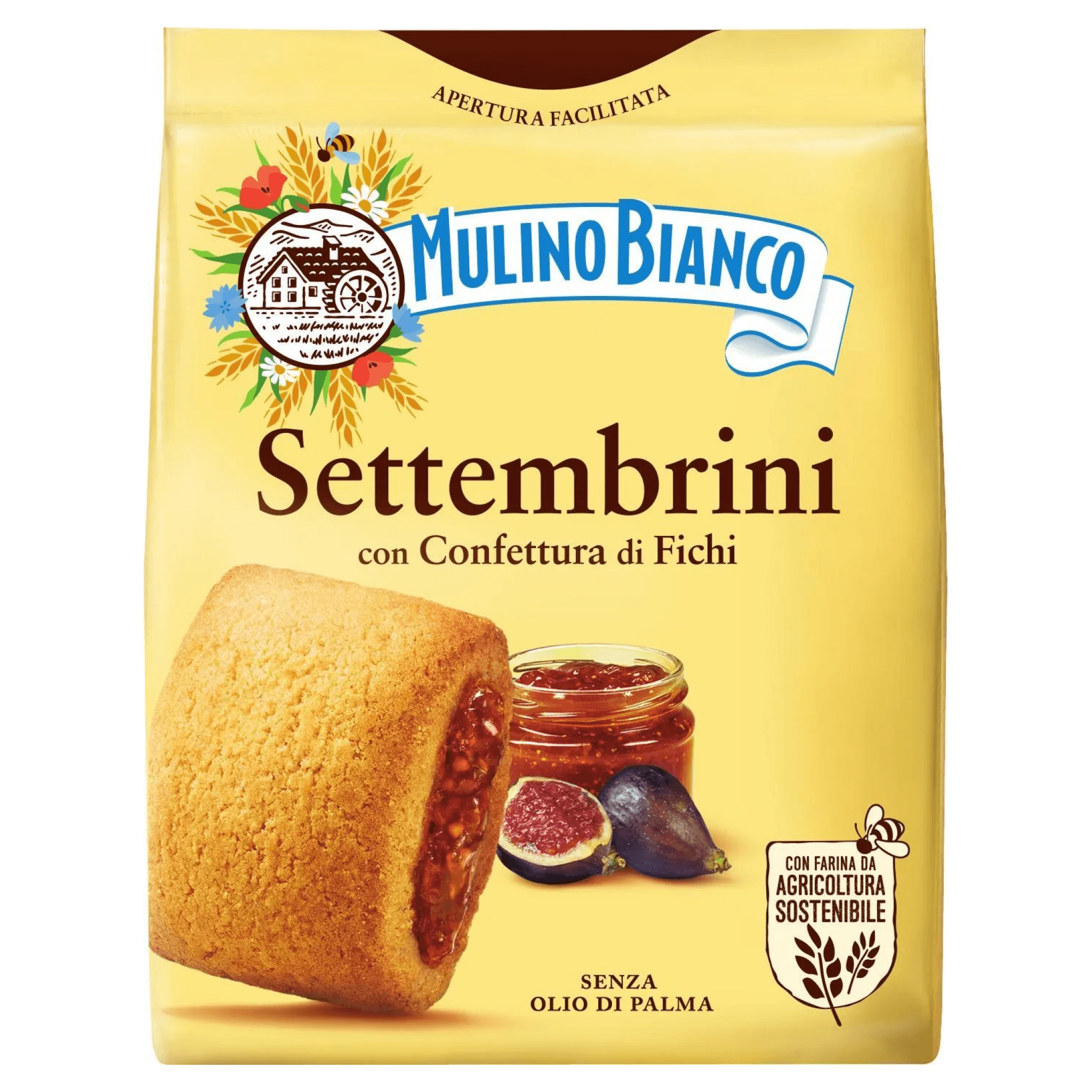 Biscuiti cu gem de smochine Mulino Bianco Settembrini, 300 g