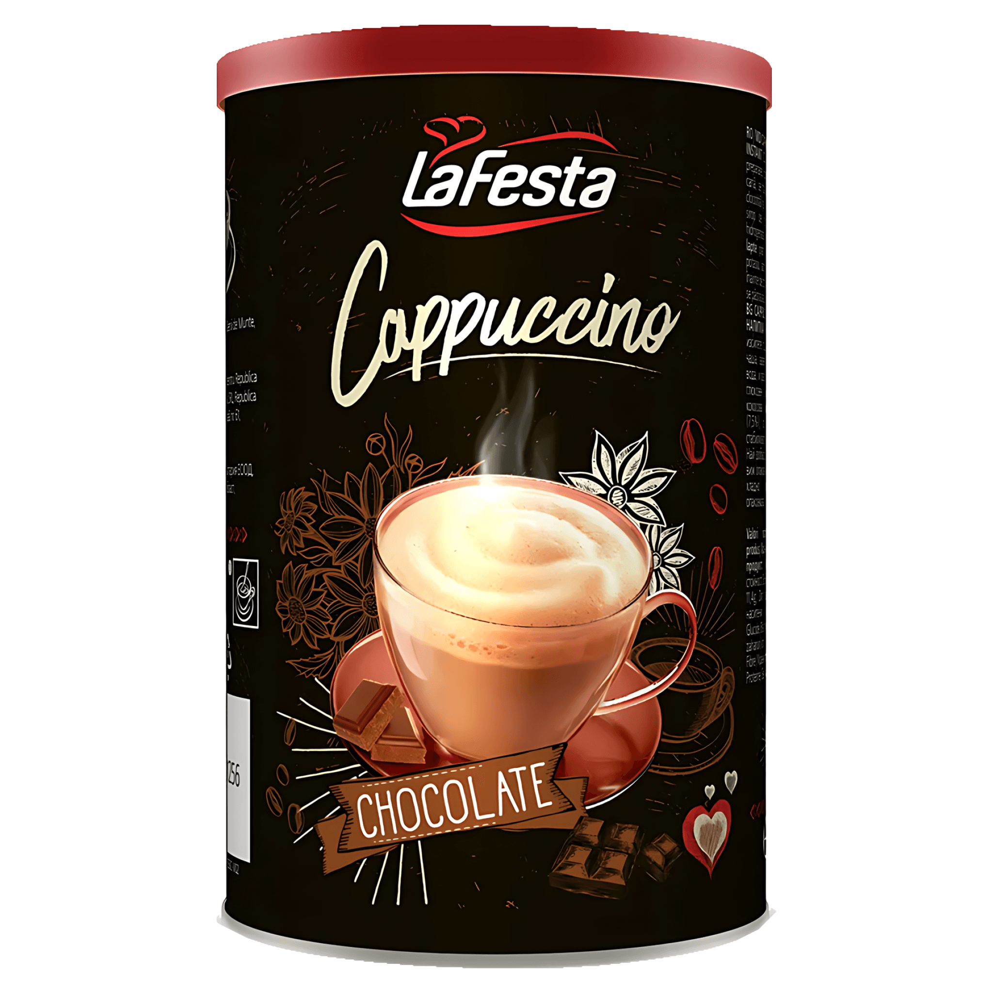 Cutie Cappuccino La Festa cu aroma de ciocolata, 200 g