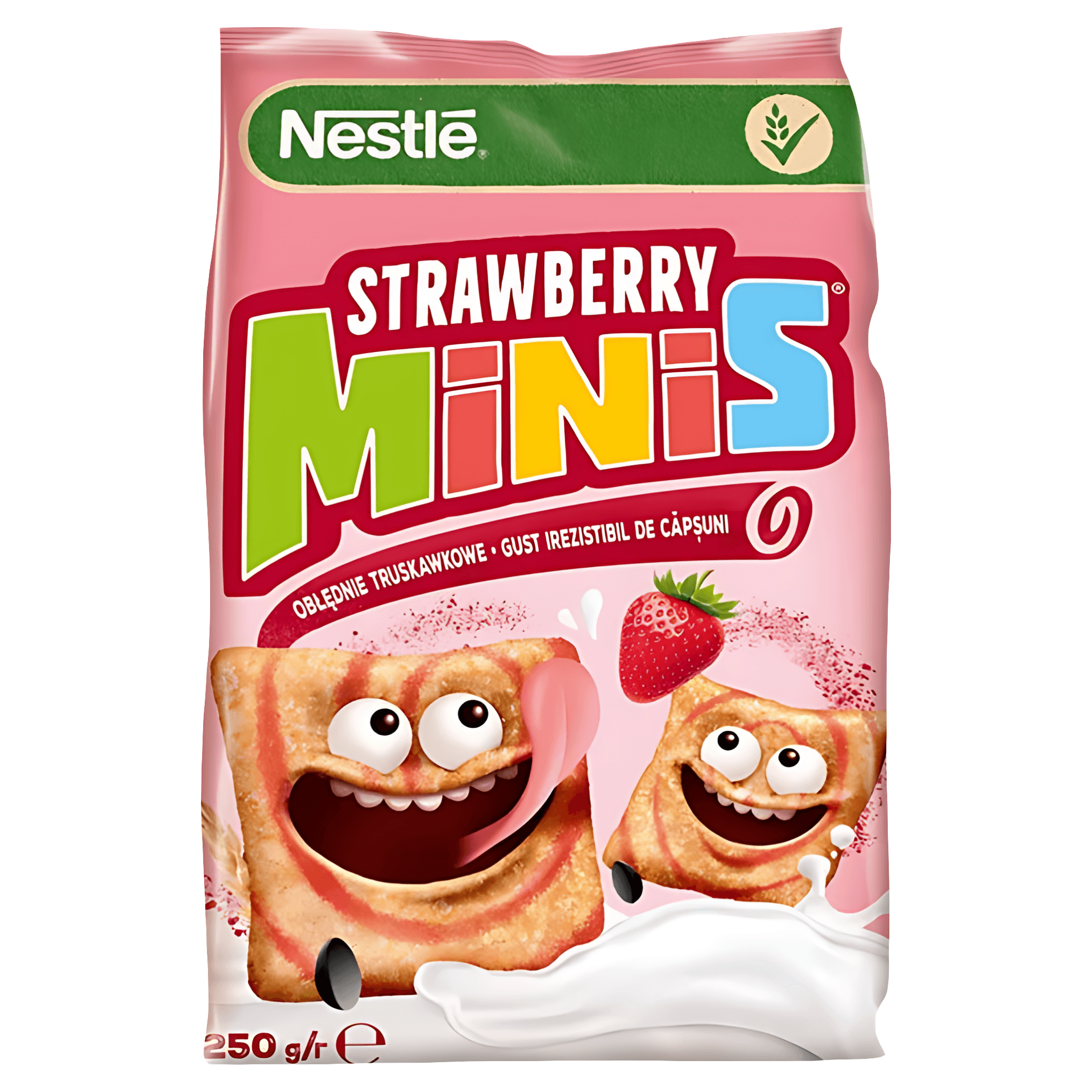 Cereale Nestle Strawberry Minis, 250 g