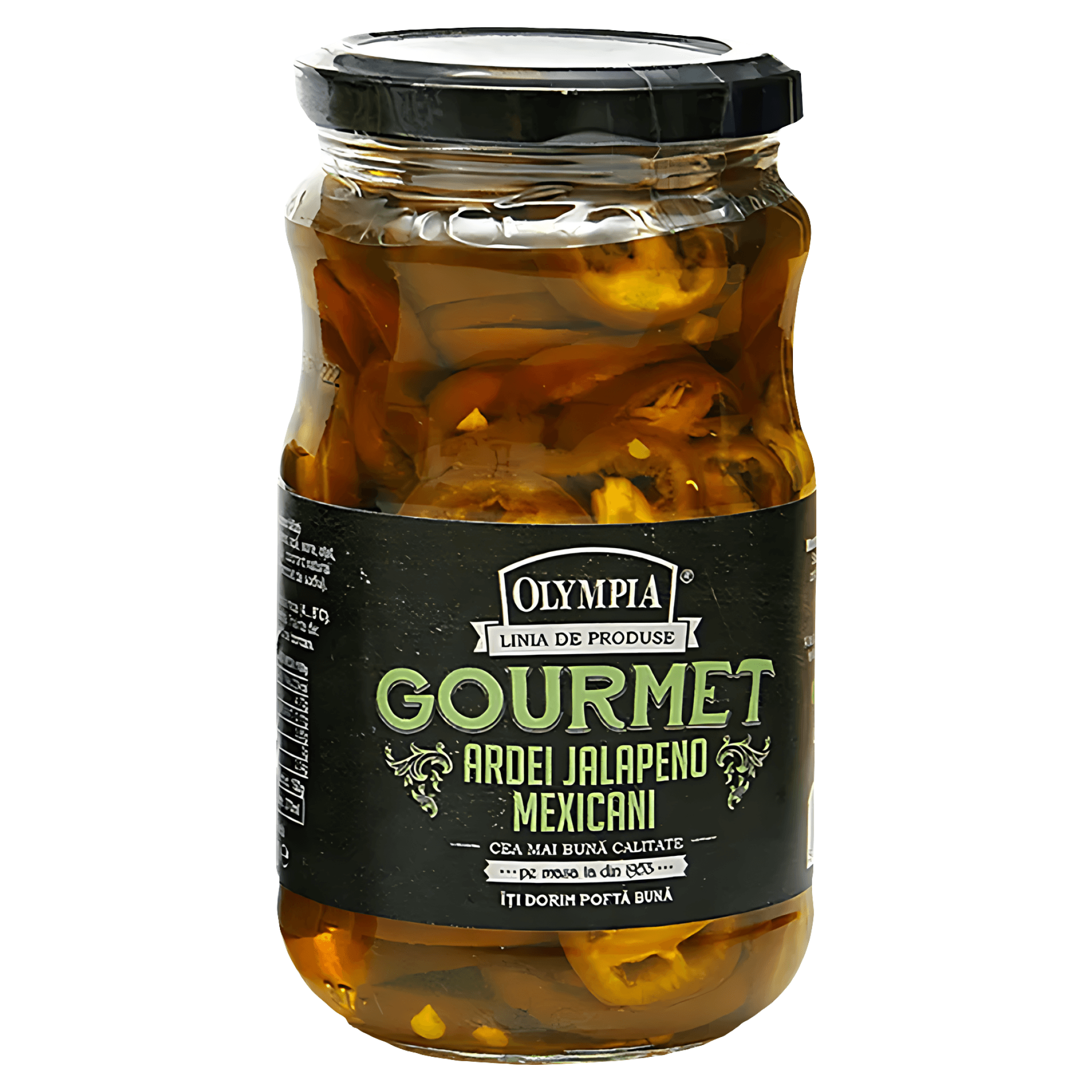 Ardei murati Jalapeno mexicani Olympia, 370 g