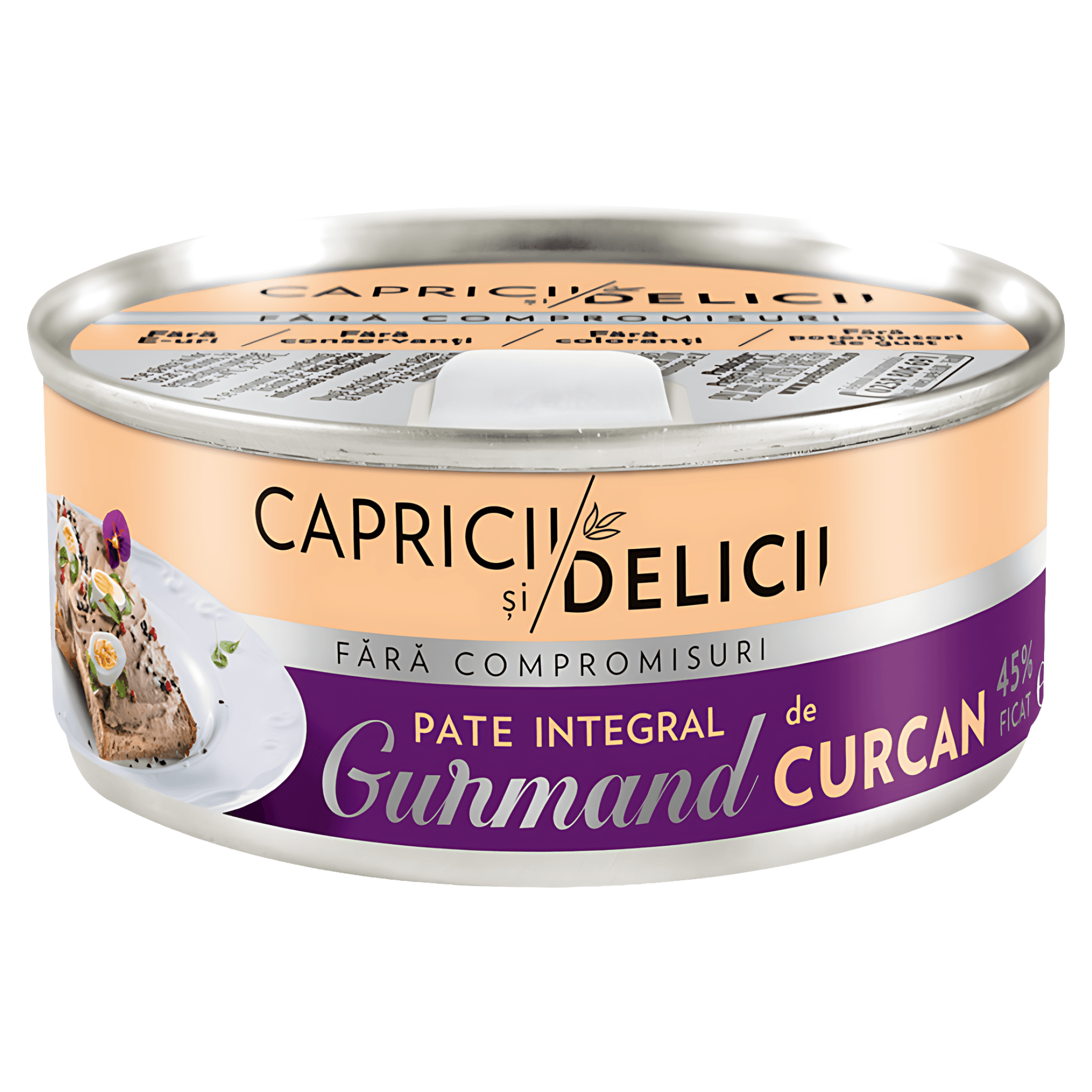 Pate din carne de curcan Capricii si Delicii, 115 g
