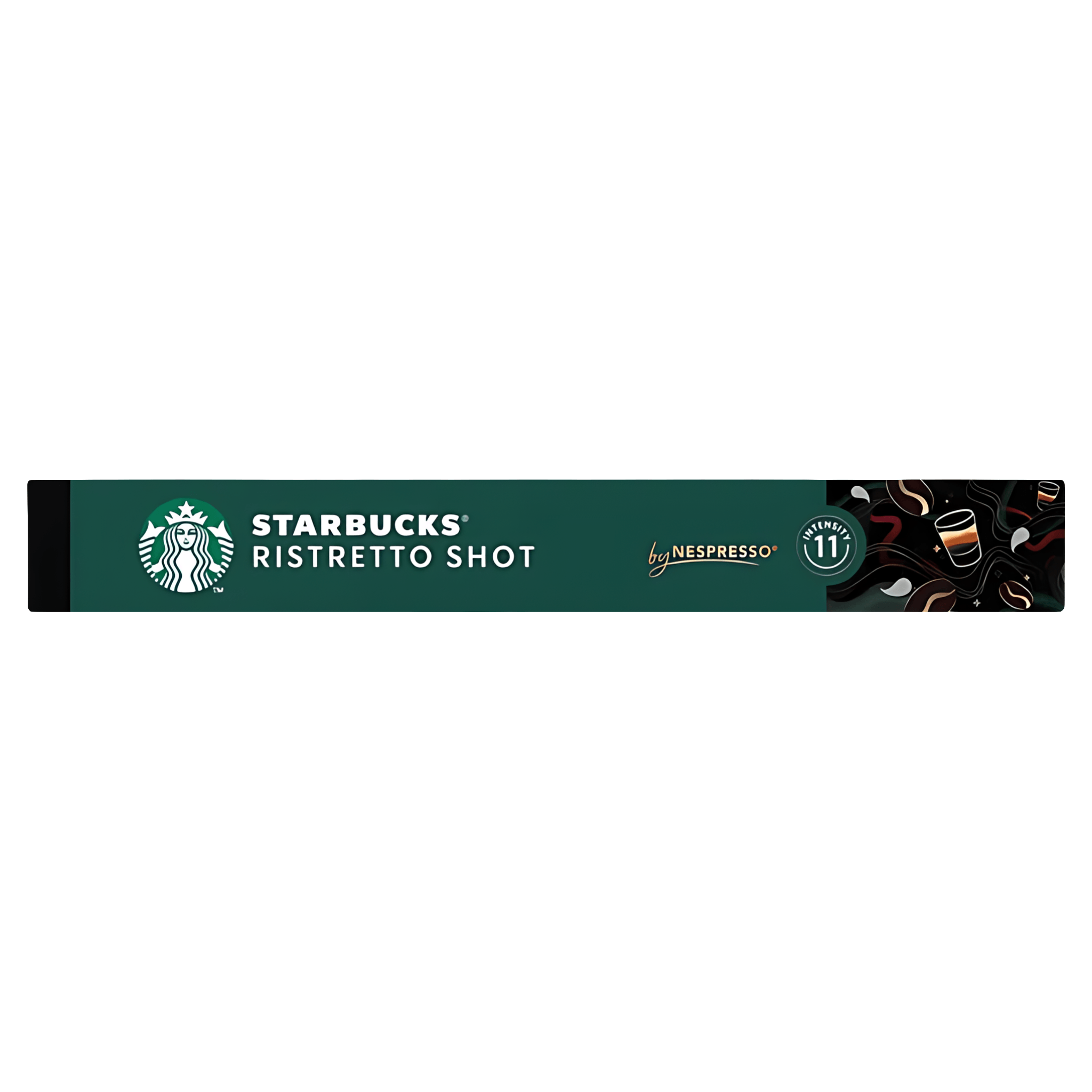 Capsule cafea Starbucks Ristretto Shot, compatibile Nespresso, 10 capsule