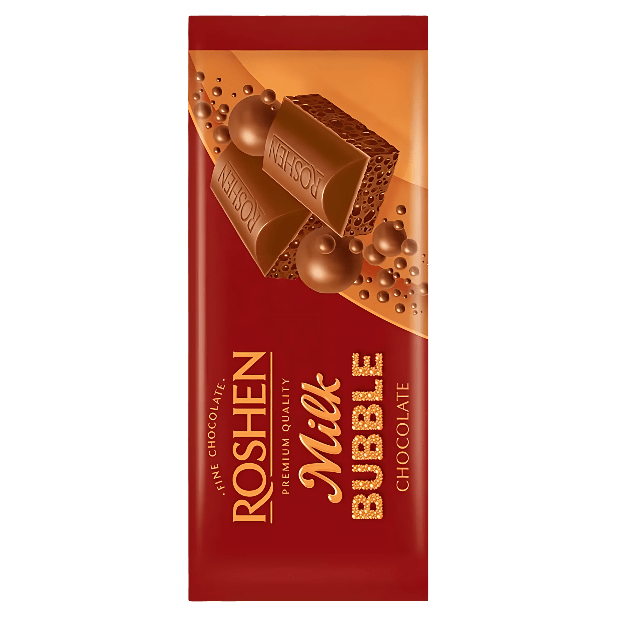 Ciocolata aerata cu lapte Roshen, 80 g