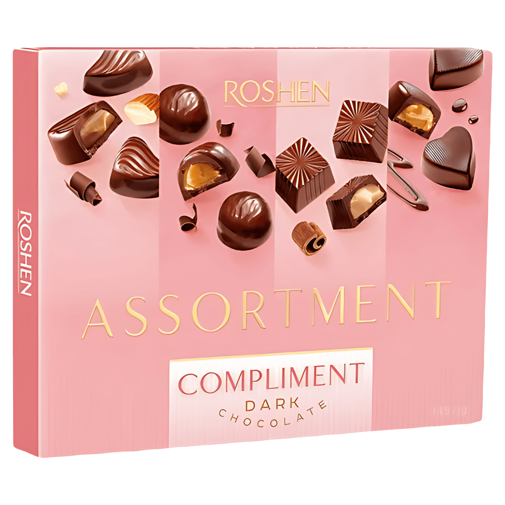 Praline de ciocolata asortate cu crema Roshen, 145 g
