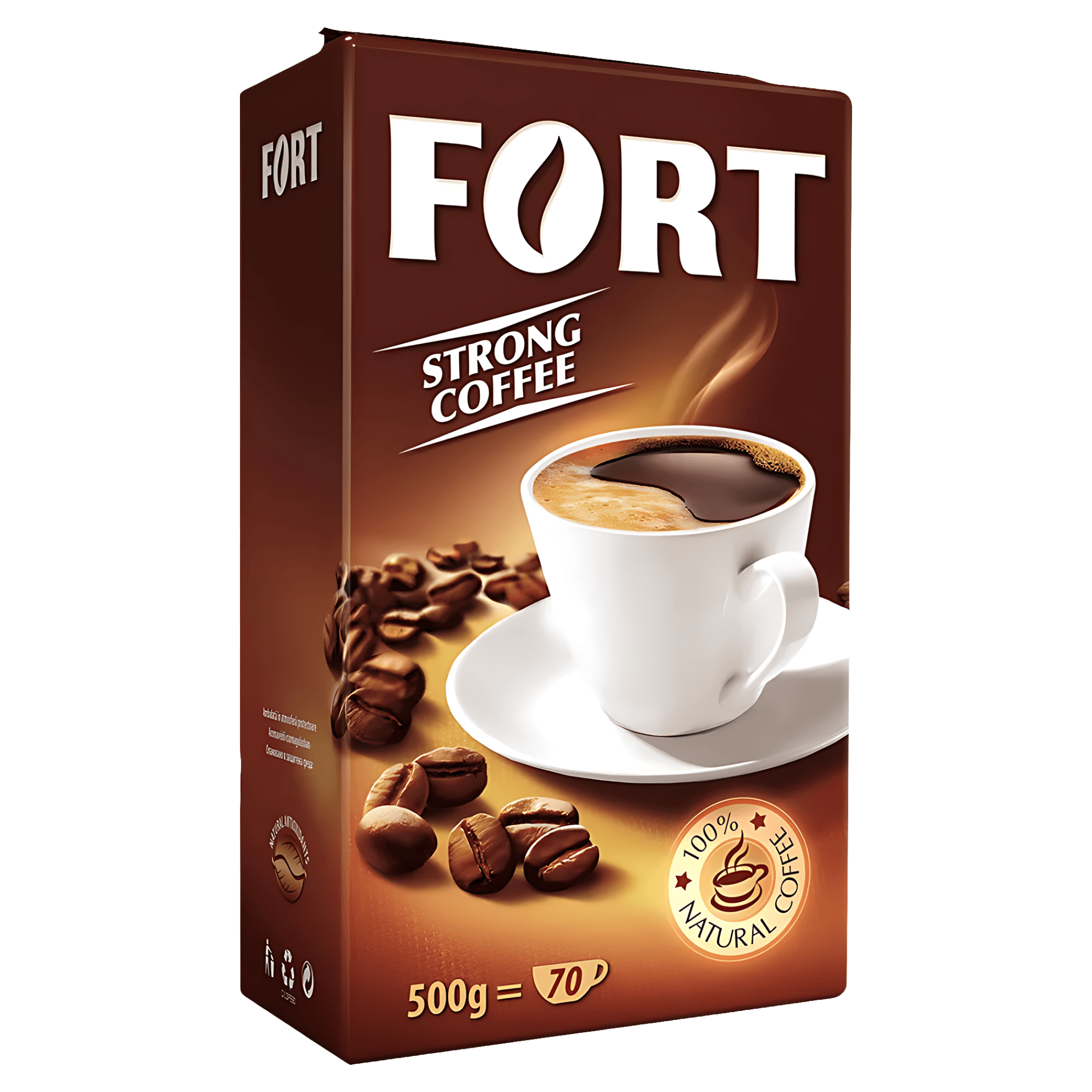 Cafea macinata si prajita Fort, 500 g