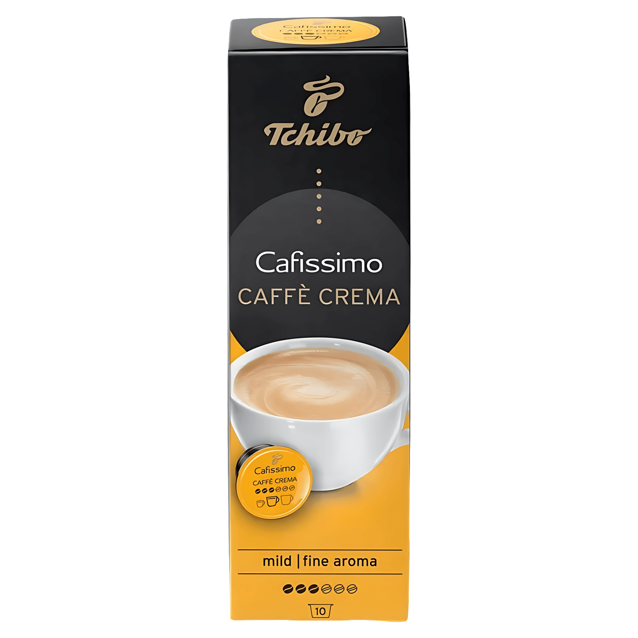 Capsule cafea Tchibo Fine Aroma, compatibile Cafissimo, 10 capsule