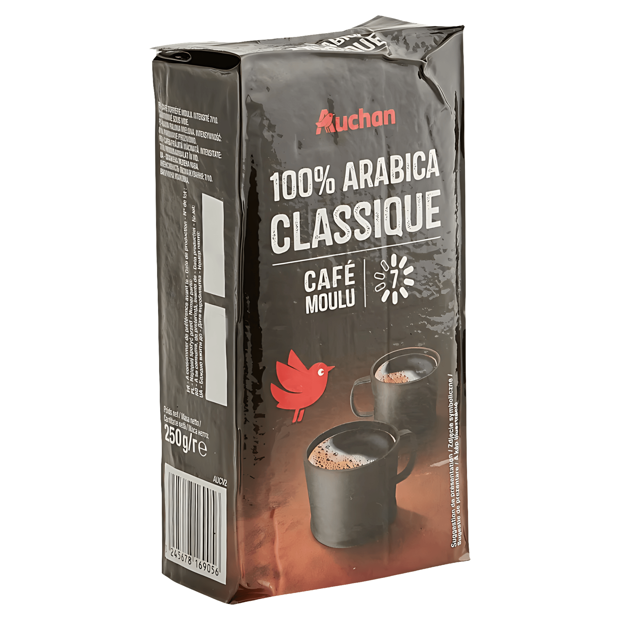 Cafea macinata arabica classico Auchan, 250 g