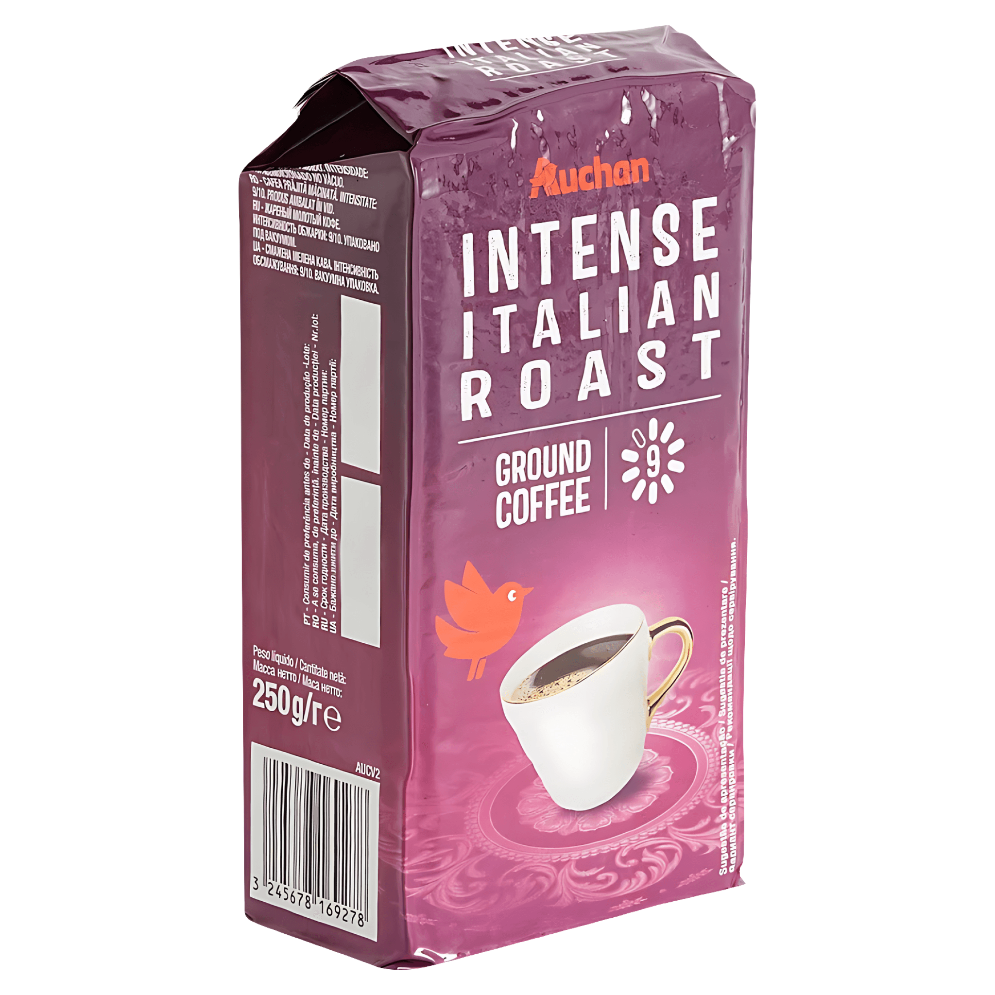 Cafea macinata Auchan Aroma Intenso, 250 g