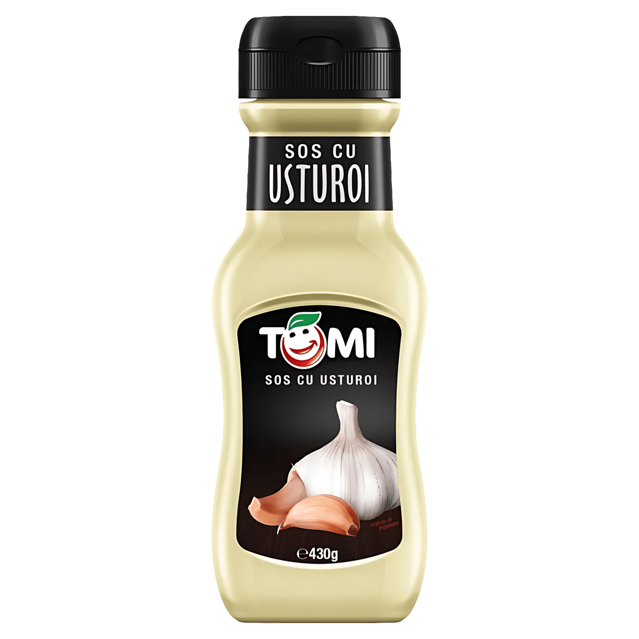 Tomi sos cu usturoi, 430g