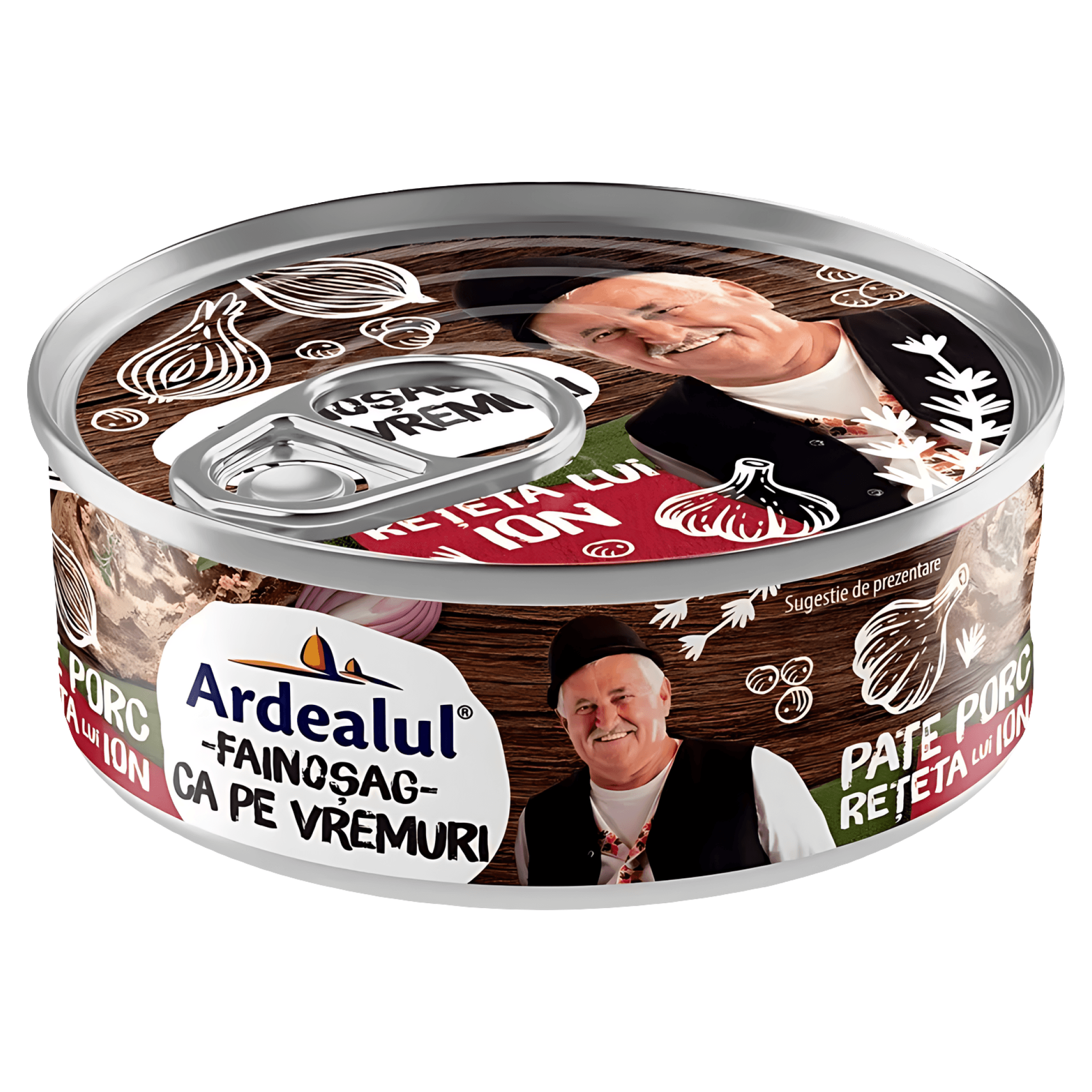 Pate porc Ardealul reteta Ion, 100 g