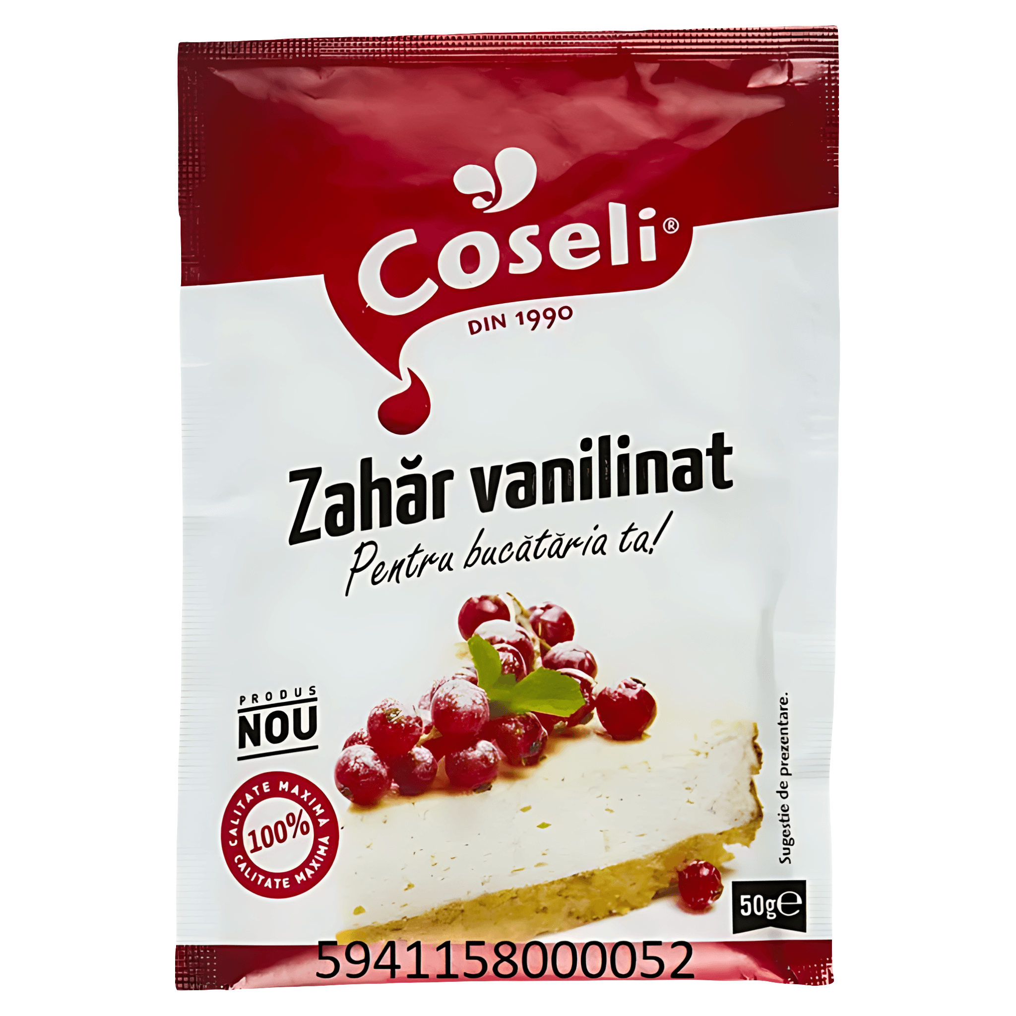 Zahar vanilinat Coseli, 50 g