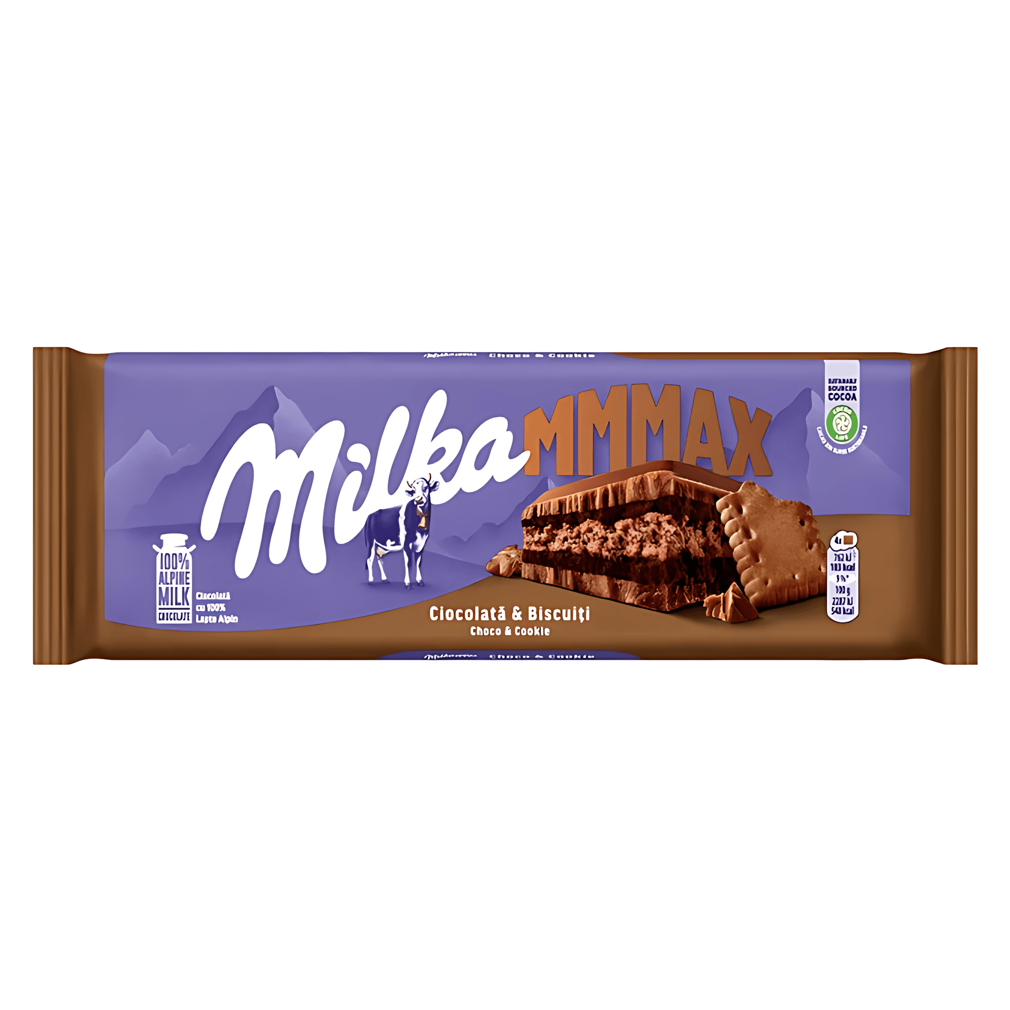 Ciocolata Milka Choco & Cookie, 300 g