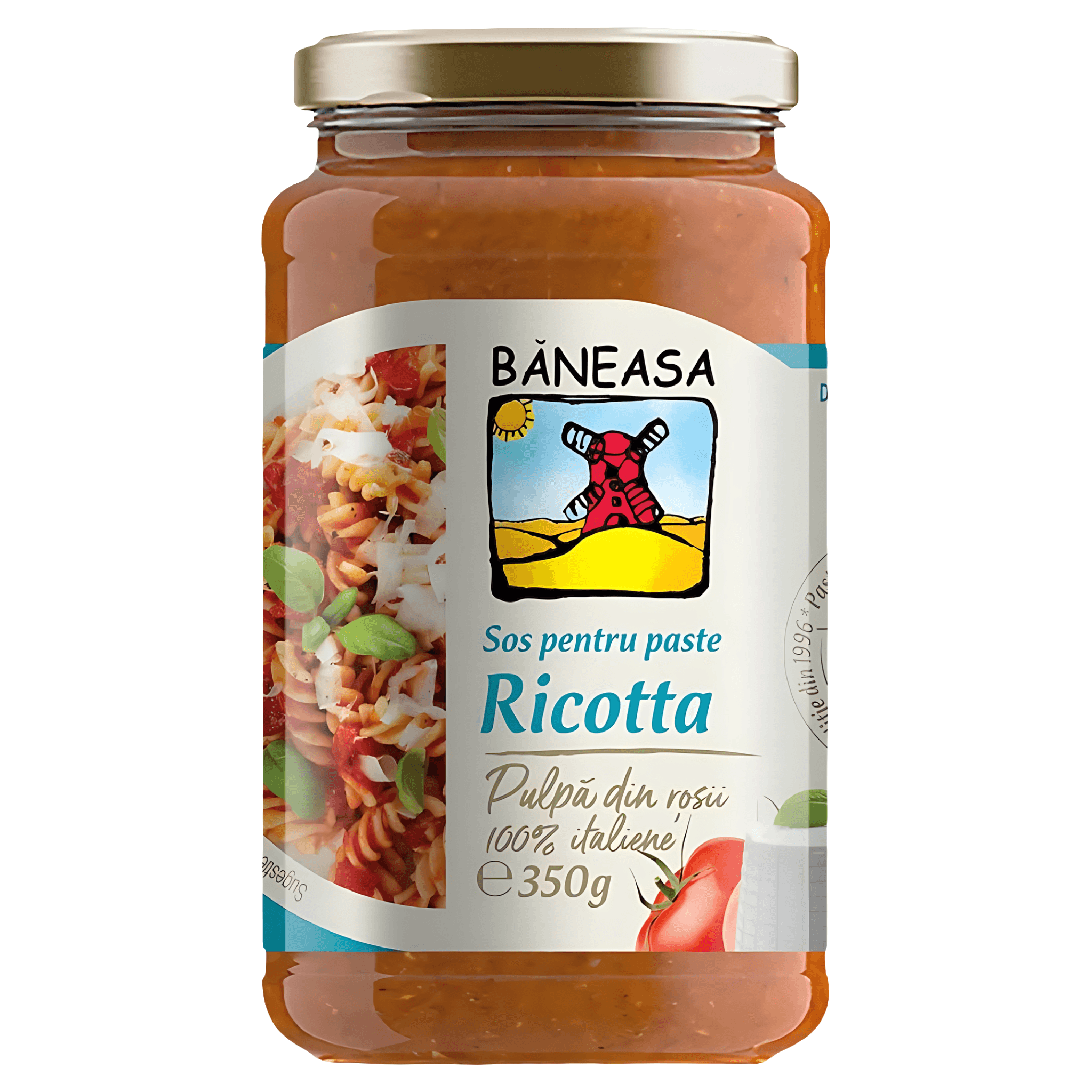 Sos pentru paste Baneasa Ricotta, 350 g