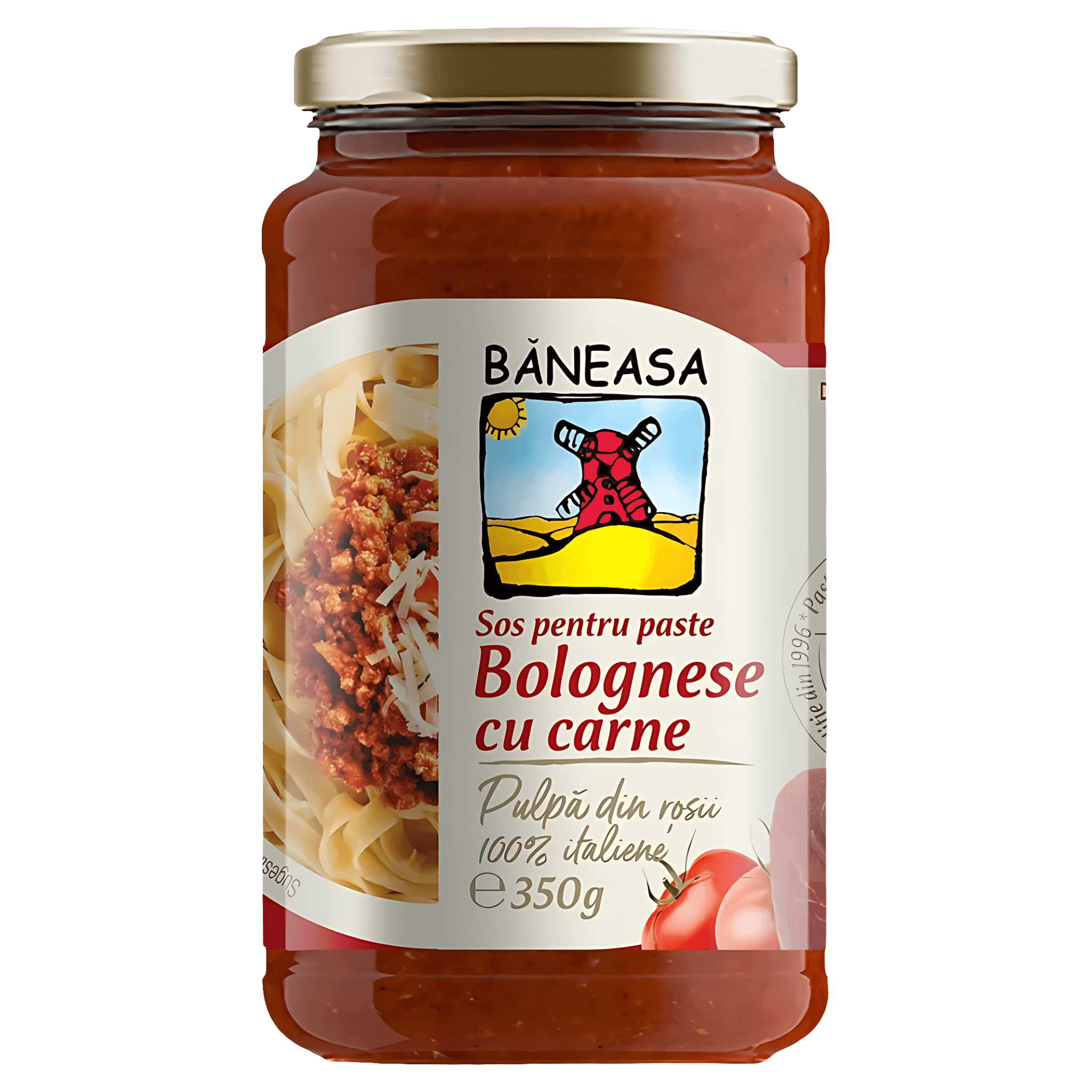 Sos pentru paste Baneasa Bolognese cu carne, 350 g