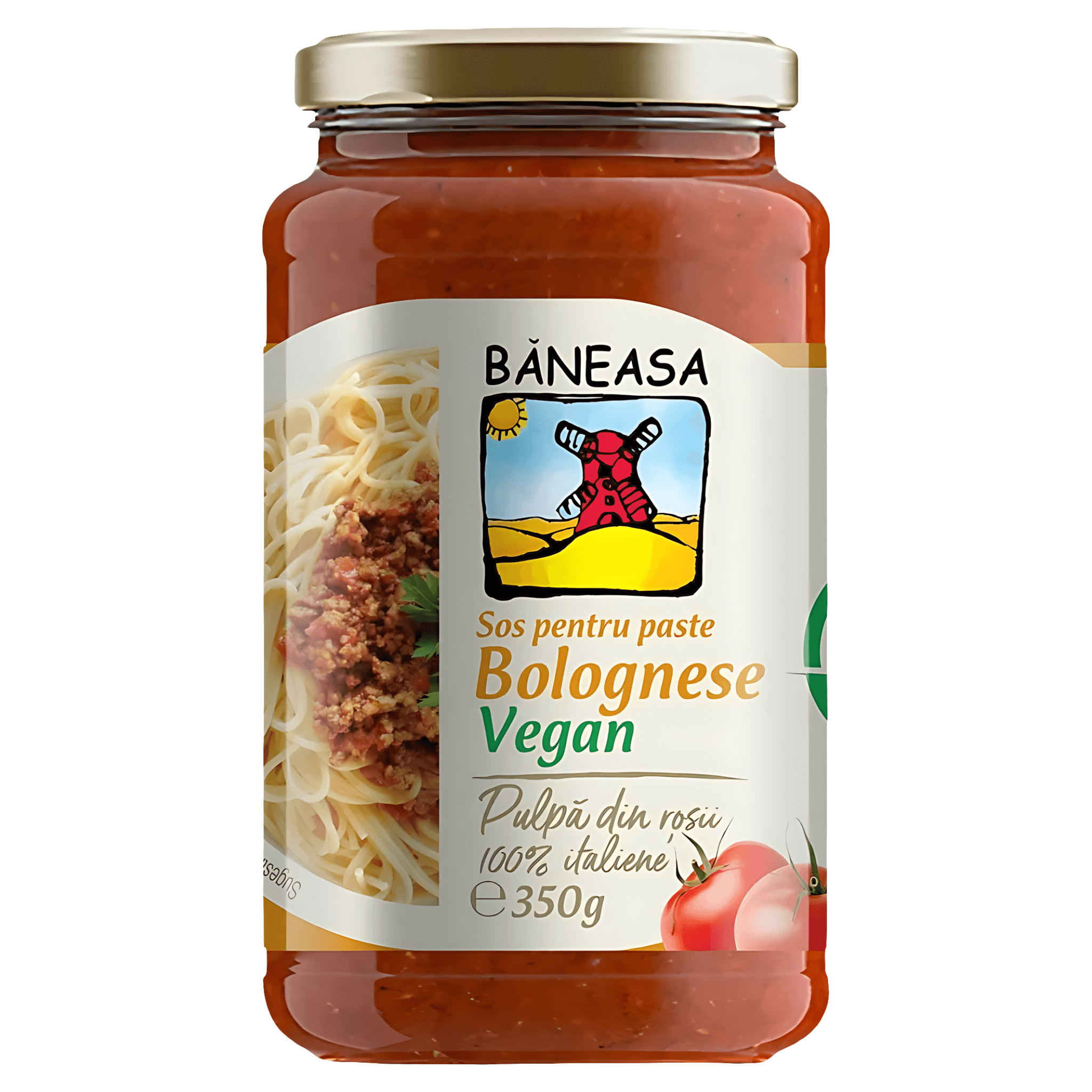 Sos pentru paste Baneasa Bolognese vegan, 350 g