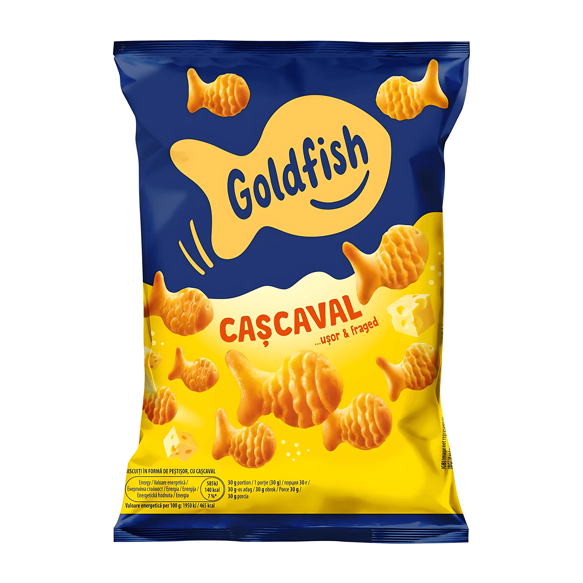 Biscuiti cu gust de cascaval Goldfish, 80 g
