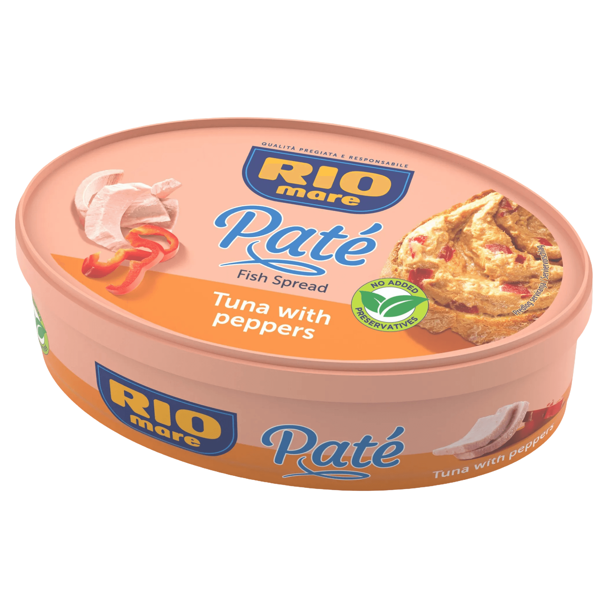 Pate de ton cu ardei Rio Mare, 115 g