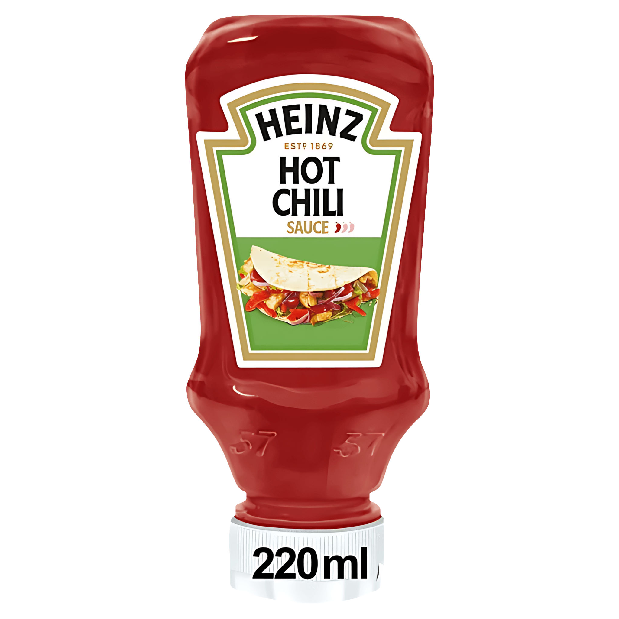 Sos picant cu chili si jalapeno Heinz Hot Chilli, 220 ml