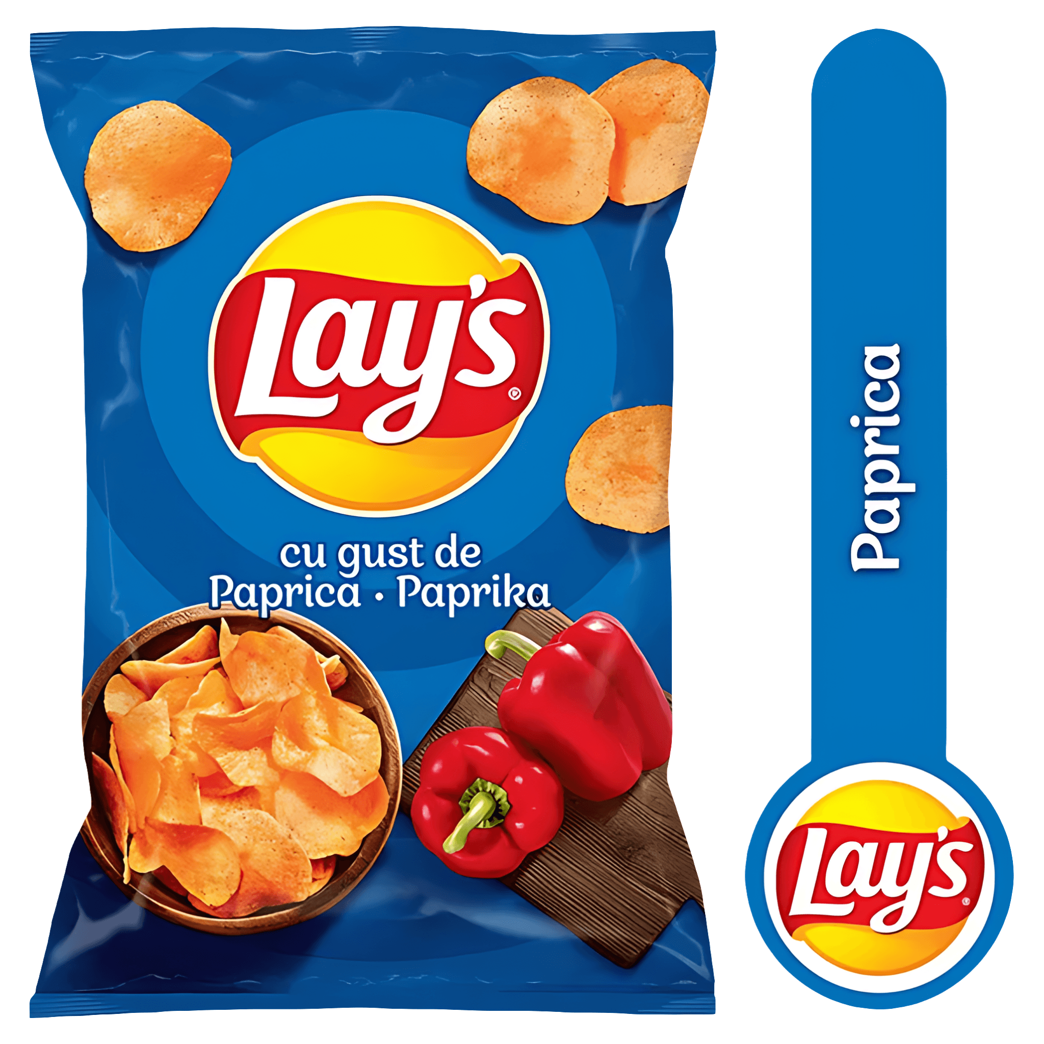 Chipsuri cu paprika Lay's, 125 g