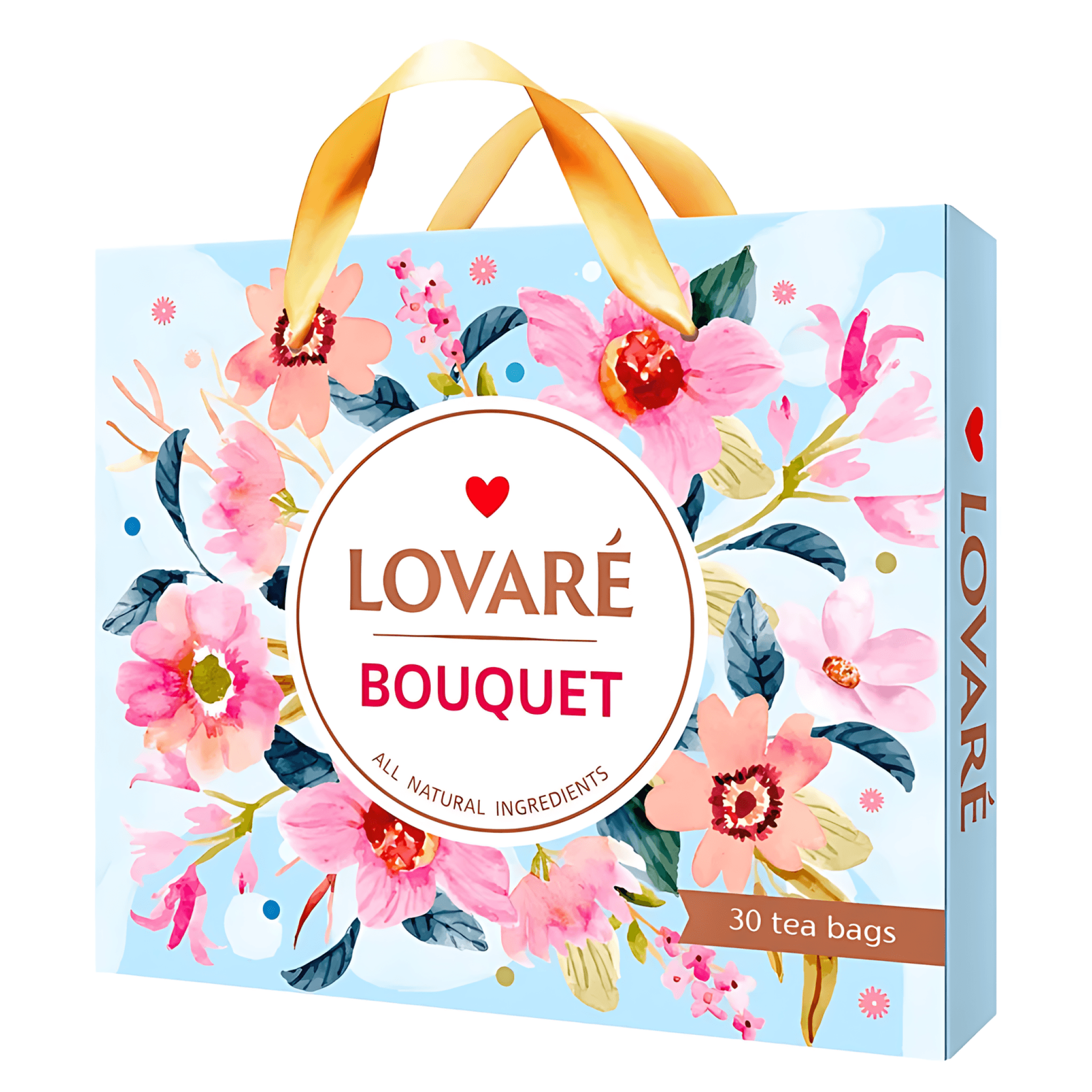 Colectie de ceai asortat Lovare Bouquet, 30 pliculete