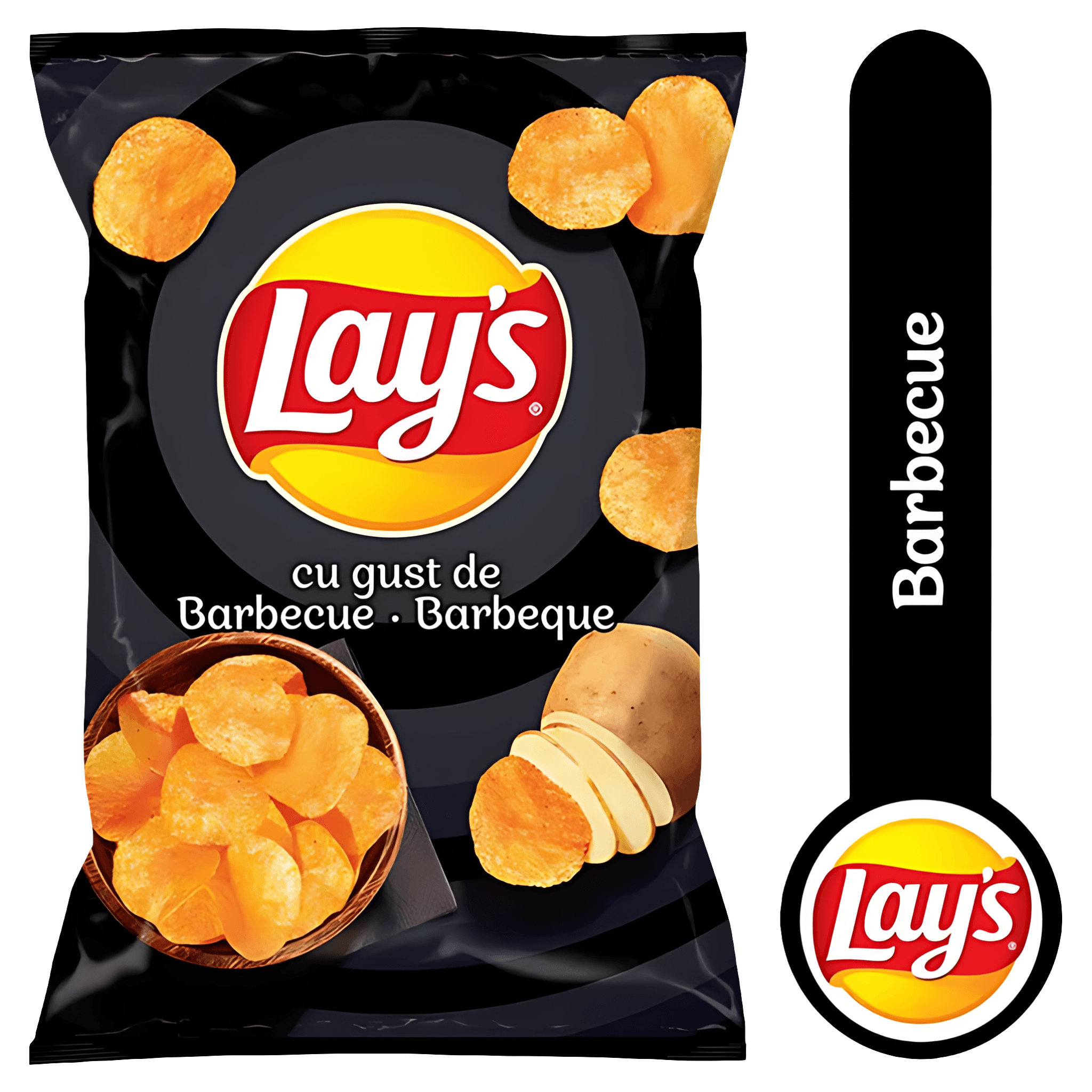 Chips cu barbeque Lay's, 125 g