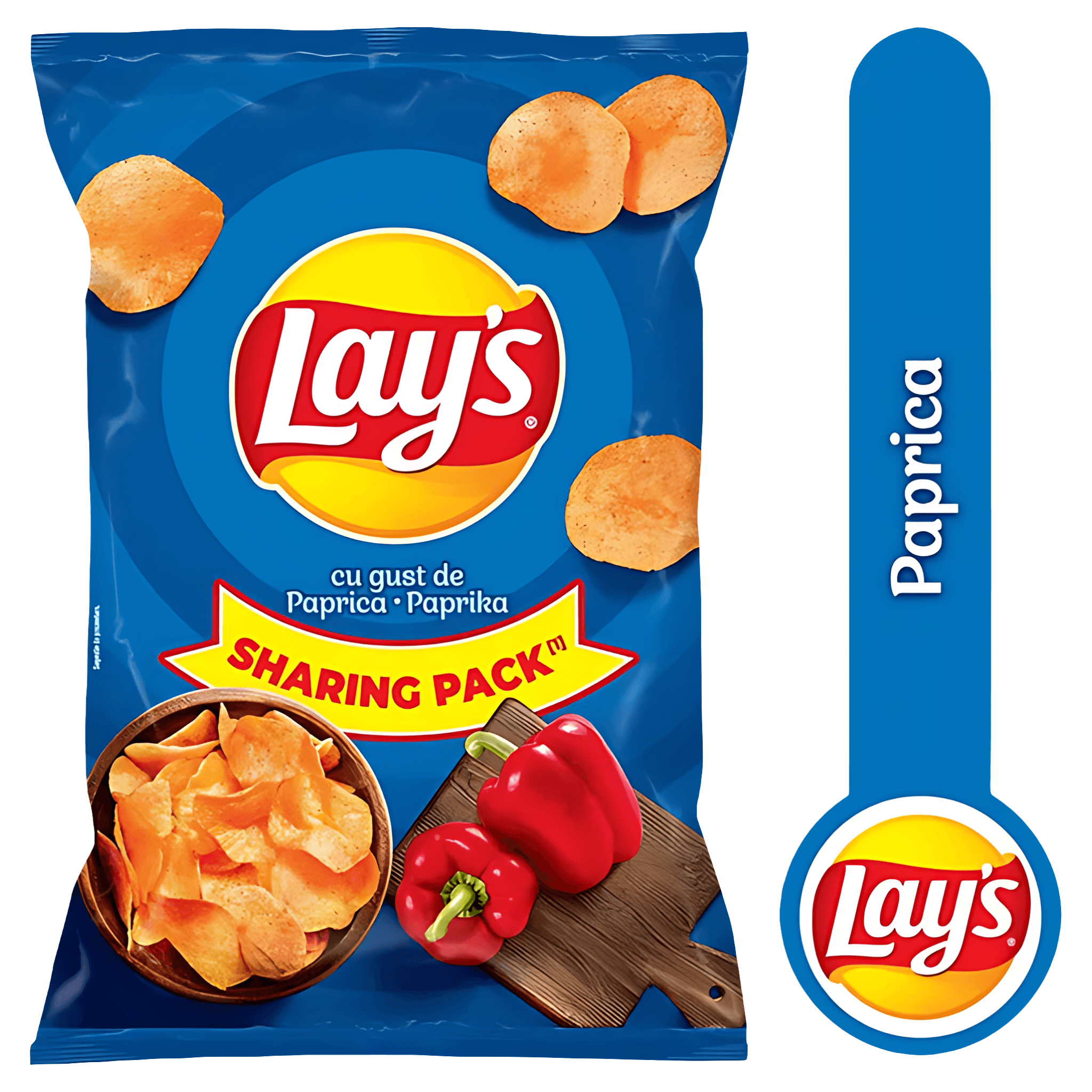 Chipsuri cu paprika Lay's, 170 g