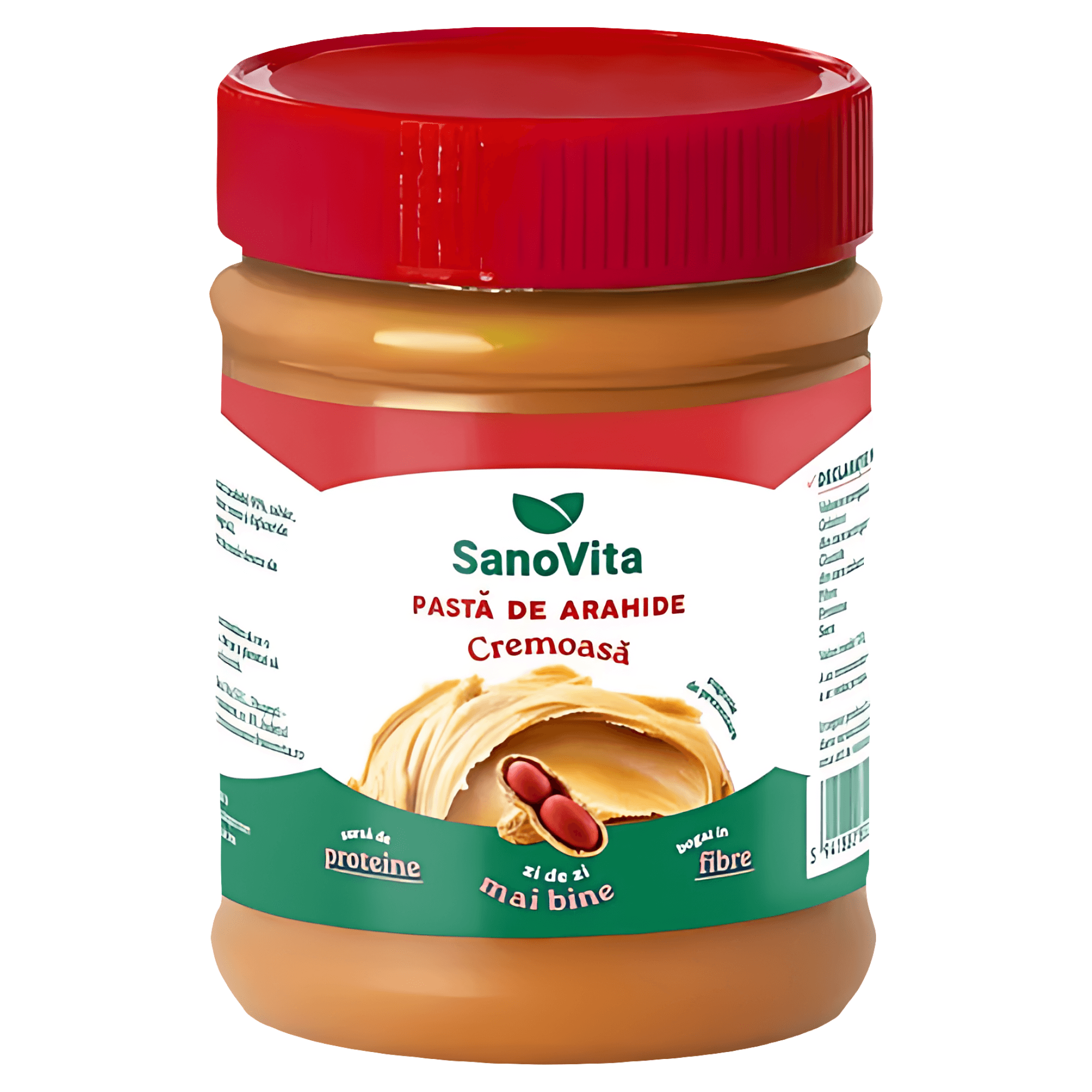 Pasta de arahide cremoasa Sano Vita, 375 g