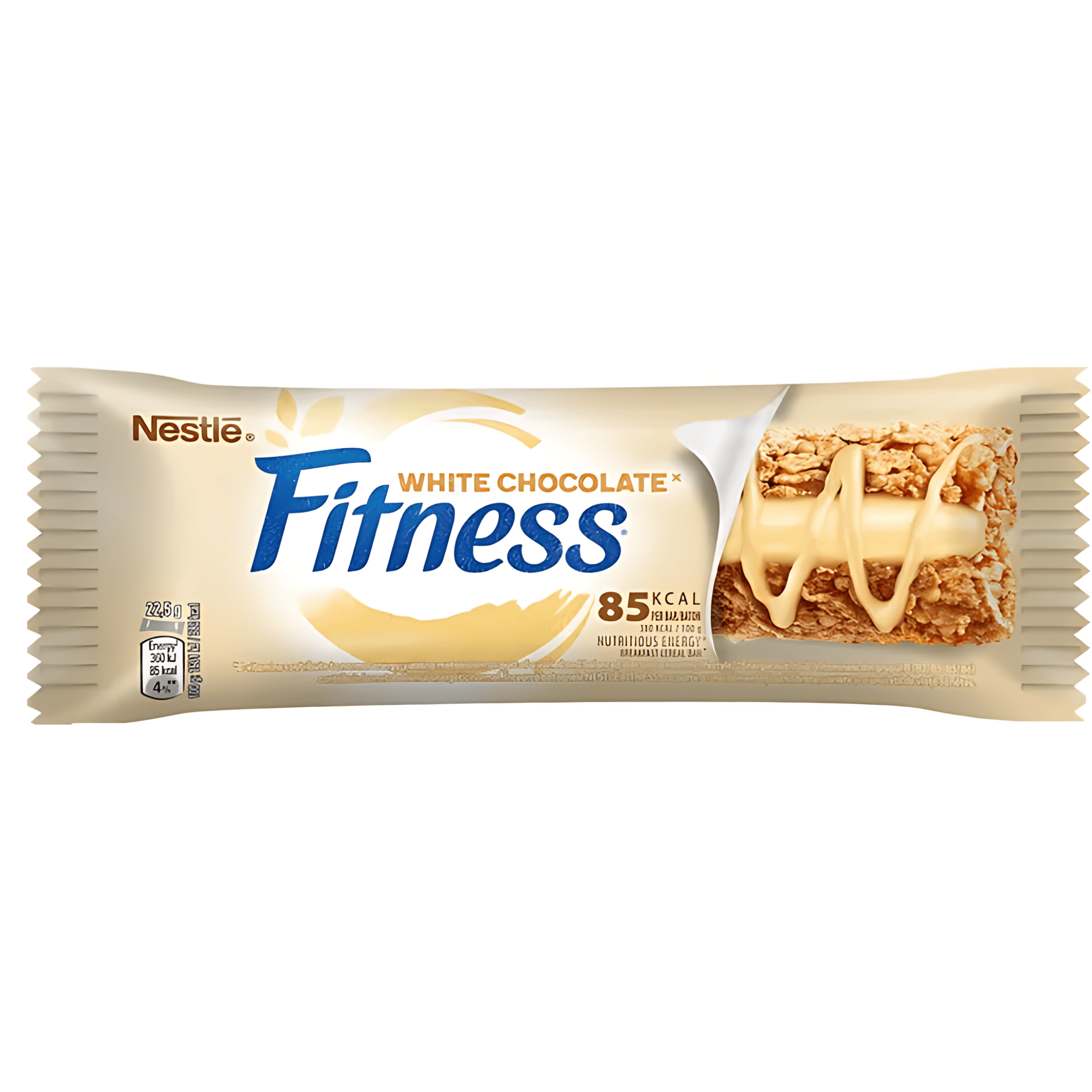 Baton de cereale cu ciocolata alba Fitness Delice, 22.5g